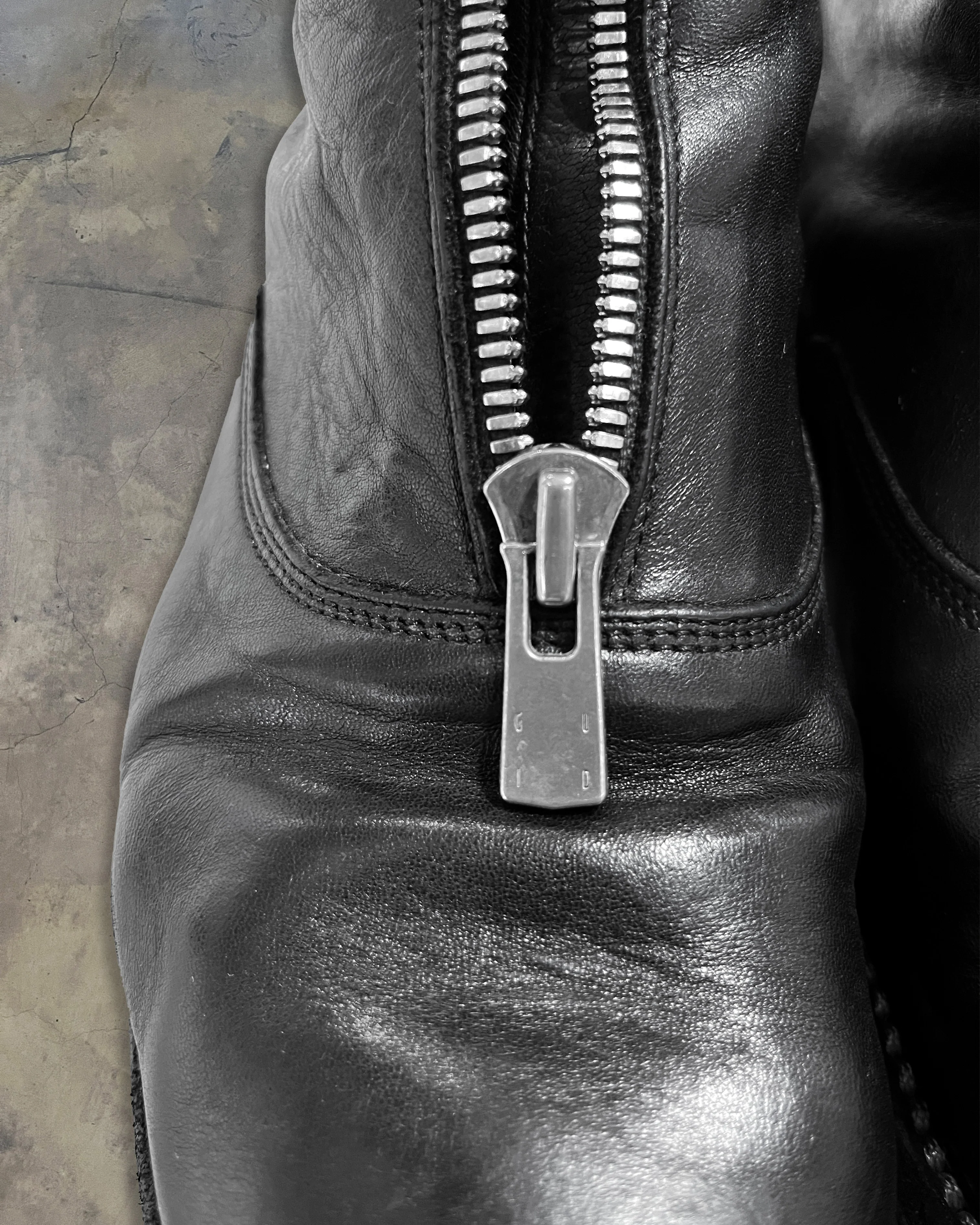 GUIDI 210 HORSE LEATHER ZIP BOOT - Image 4