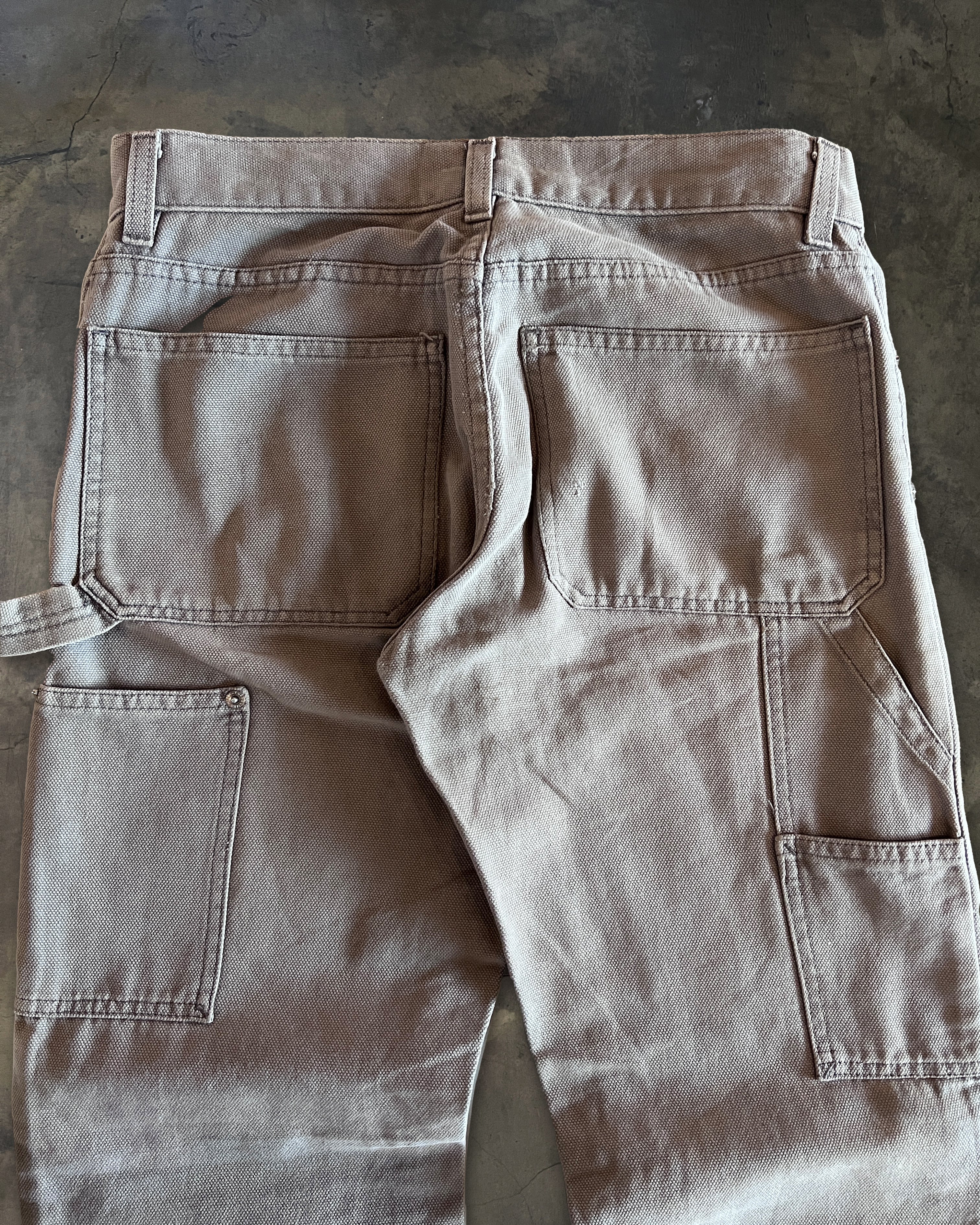 HELMUT LANG SS1999 SAGE DOUBLE KNEE WORK PANTS - Image 5