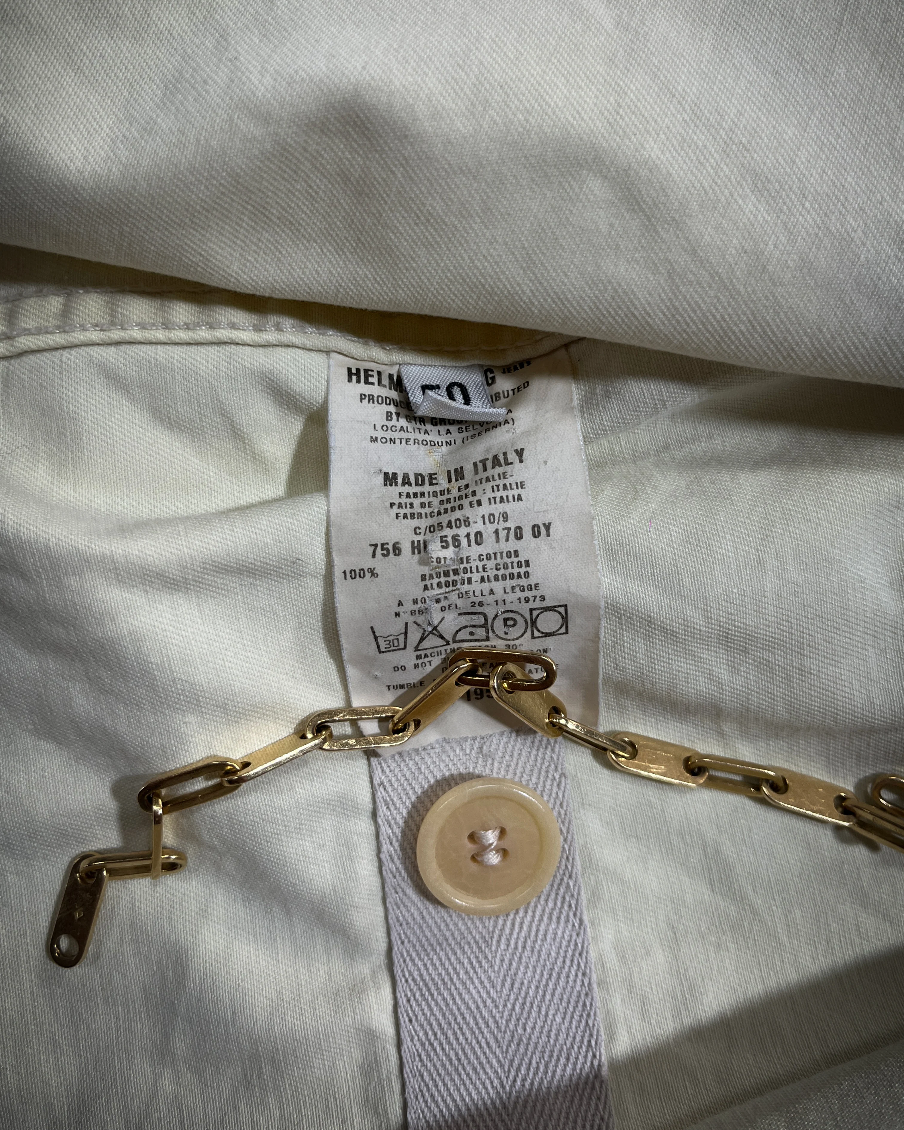 HELMUT LANG SS00 ONE POCKET COTTON TWILL JACKET - Image 5