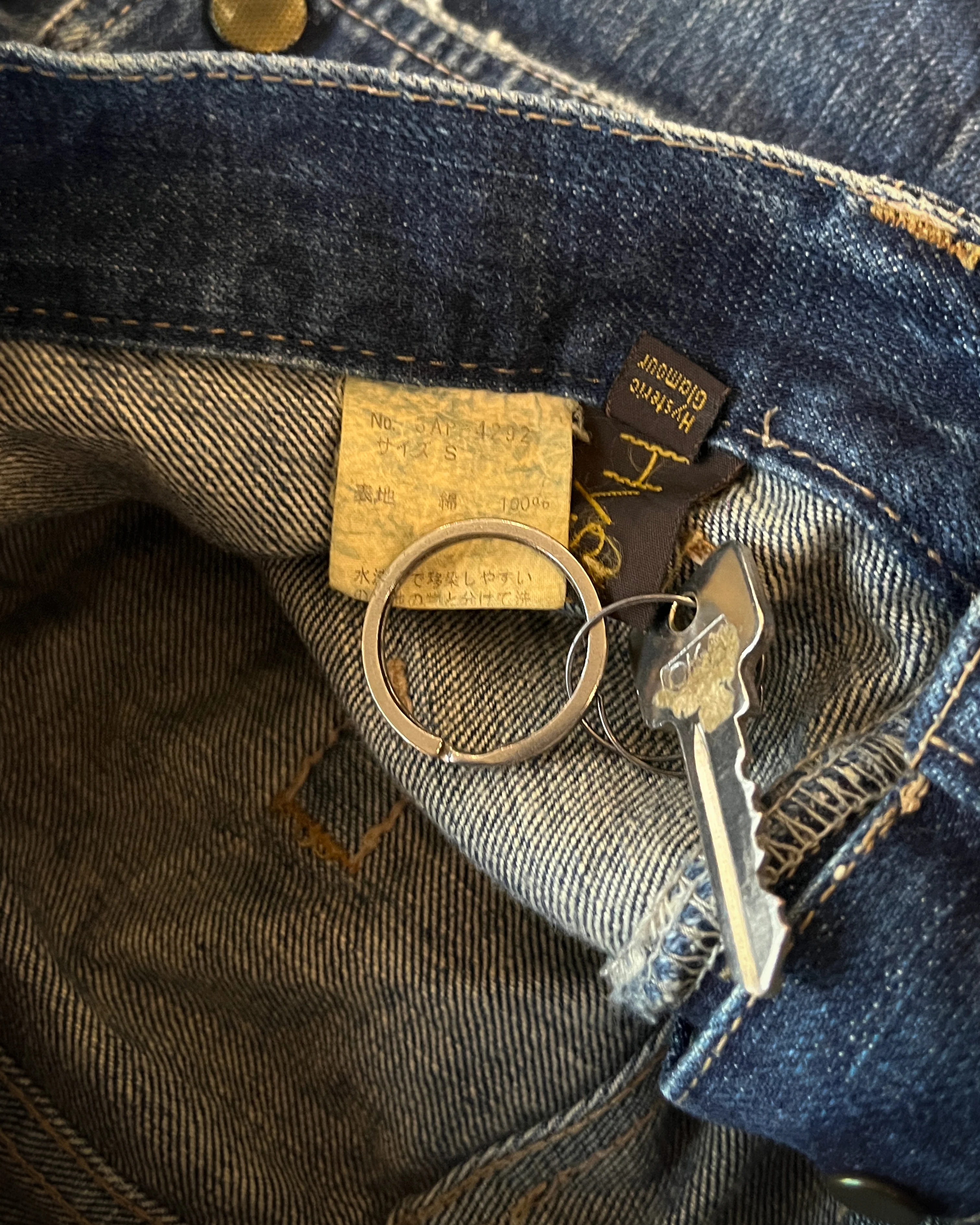 HYSTERIC GLAMOUR DOUBLE POCKET FLARED DENIM - Image 6