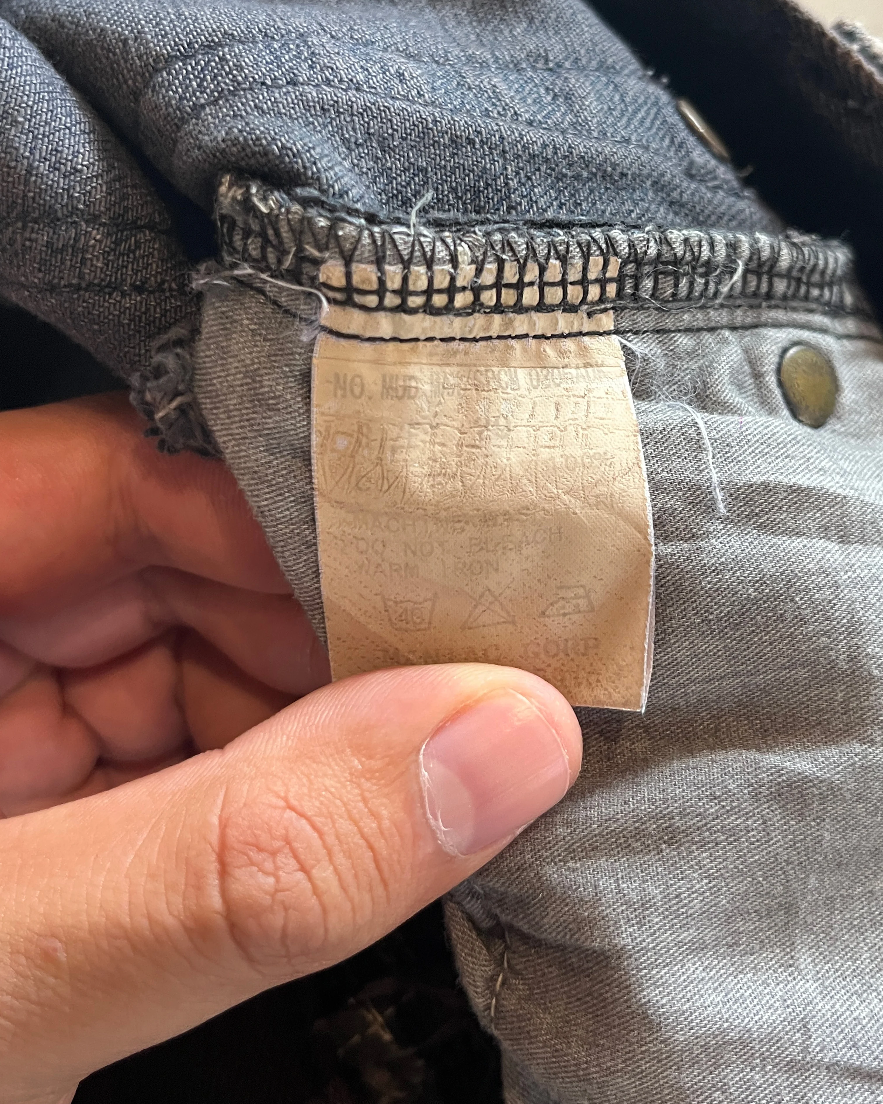 IFSIXWASNINE BLACK BOOTCUT MUDMAX DENIM - Image 7