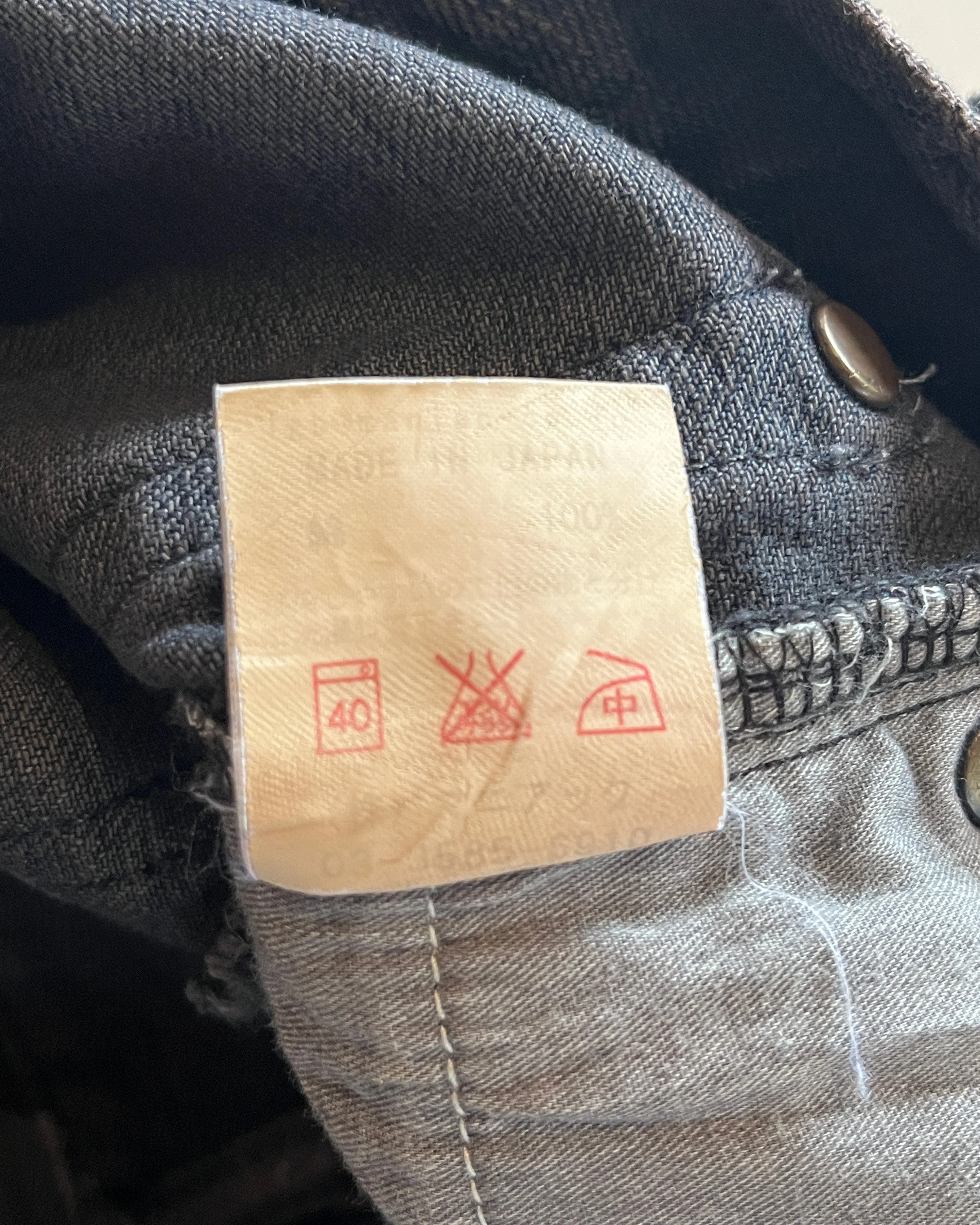 IFSIXWASNINE BLACK BOOTCUT MUDMAX DENIM - Image 8