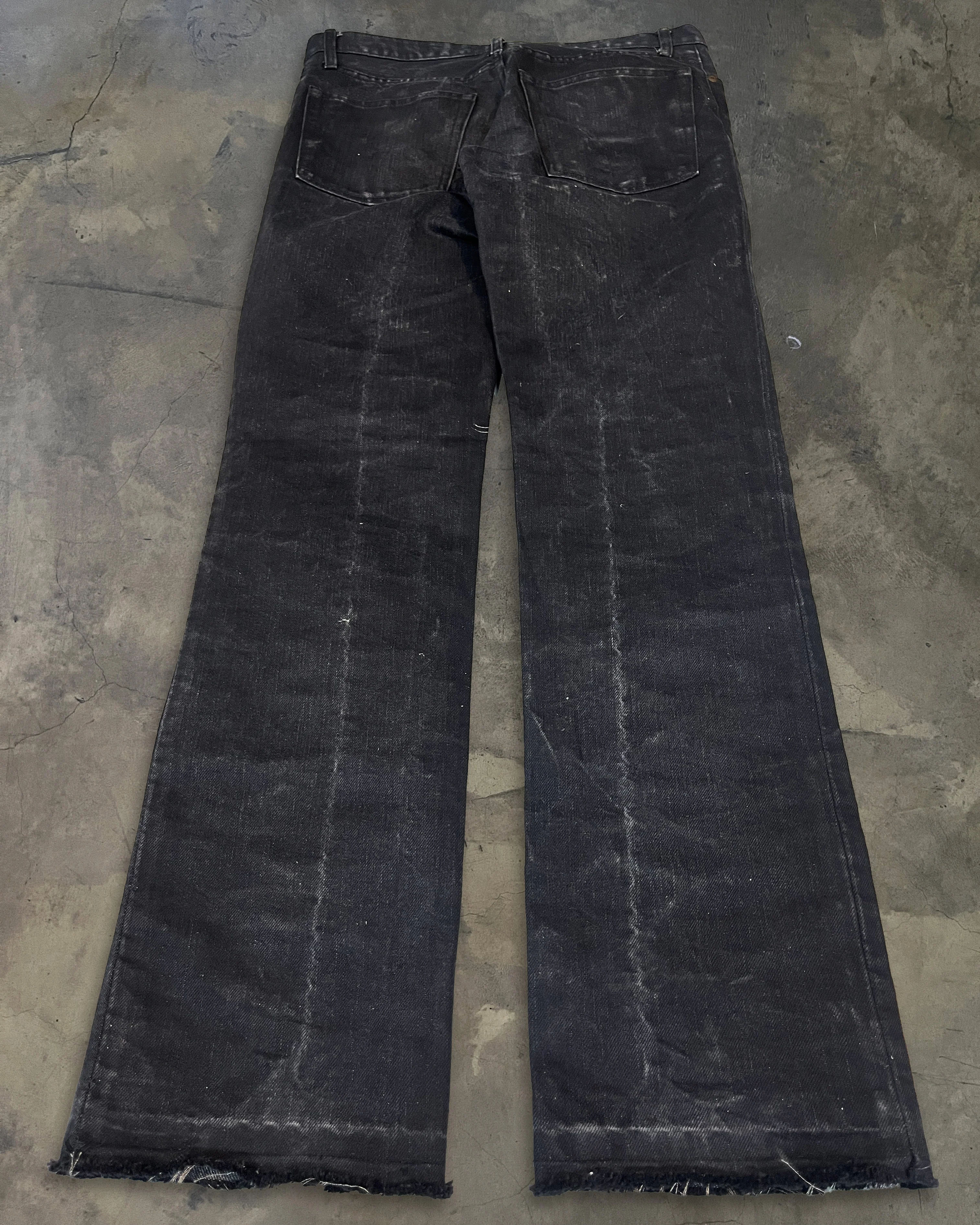 IFSIXWASNINE DISTRESSED FRAYED DENIM - Image 4