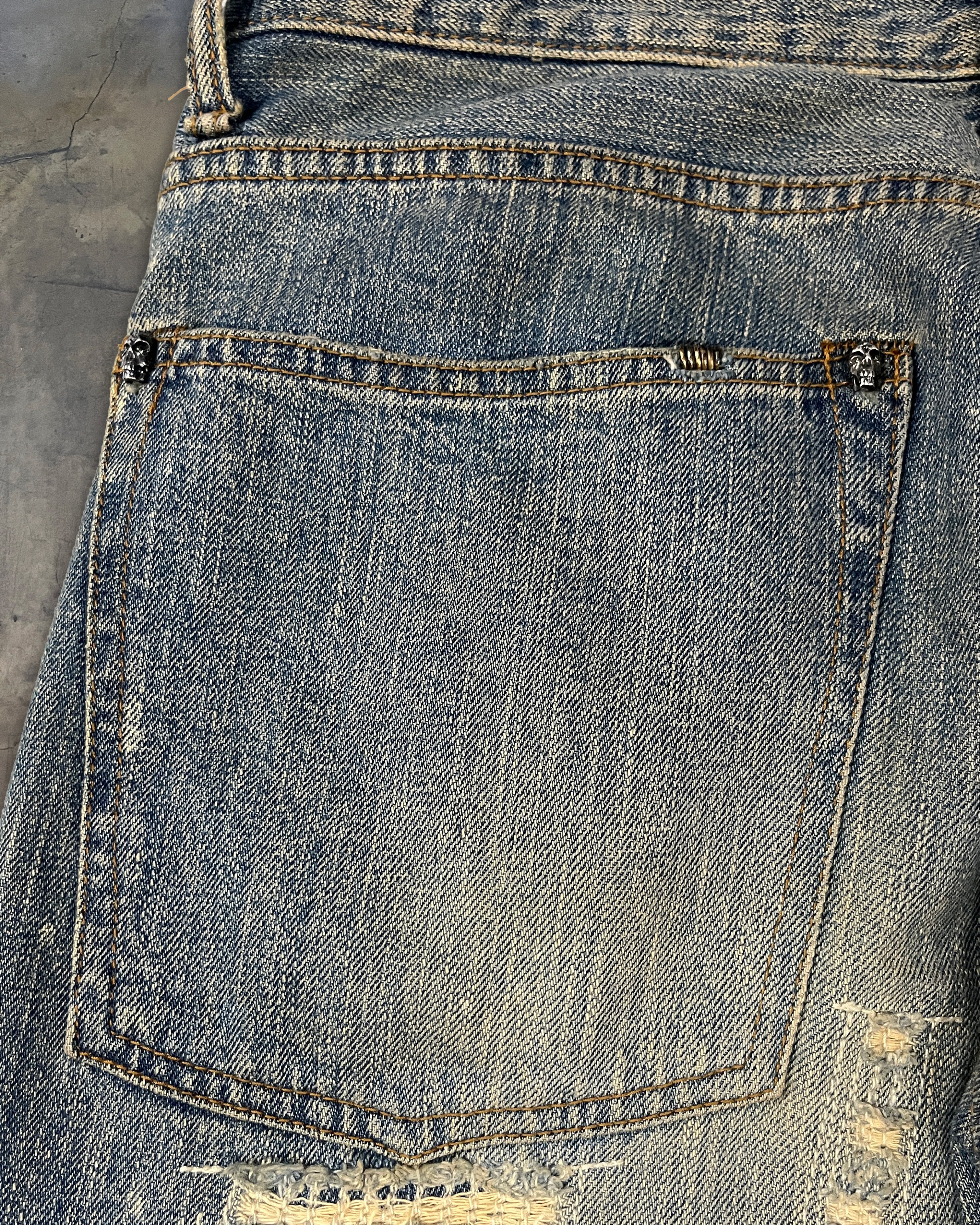 IFSIXWASNINE PIERCED BAGGY MUDMAX - Image 8