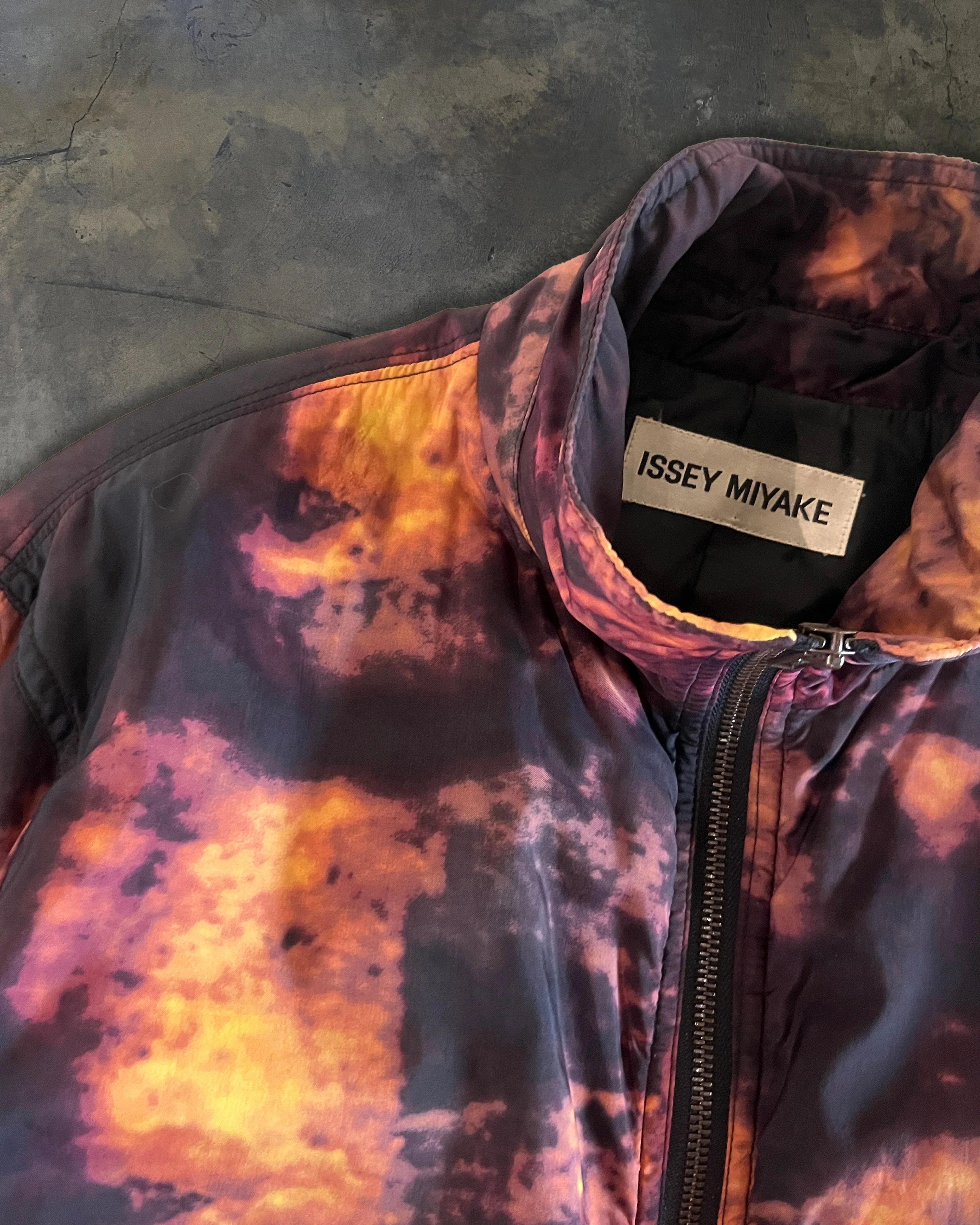 ISSEY MIYAKE AW1998 ORANGE DYED SYNTHETIC JACKET - Image 4