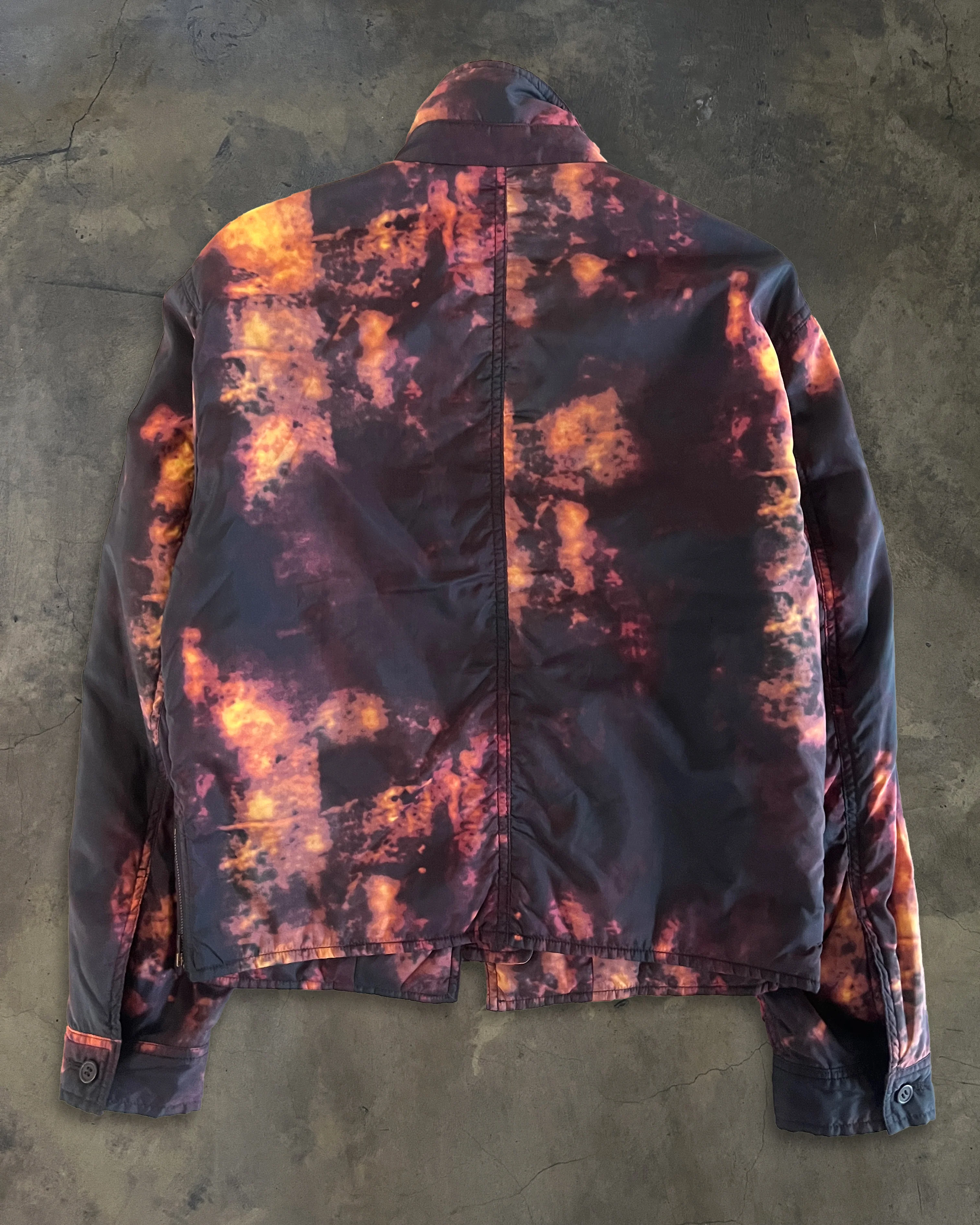 ISSEY MIYAKE AW1998 ORANGE DYED SYNTHETIC JACKET - Image 5