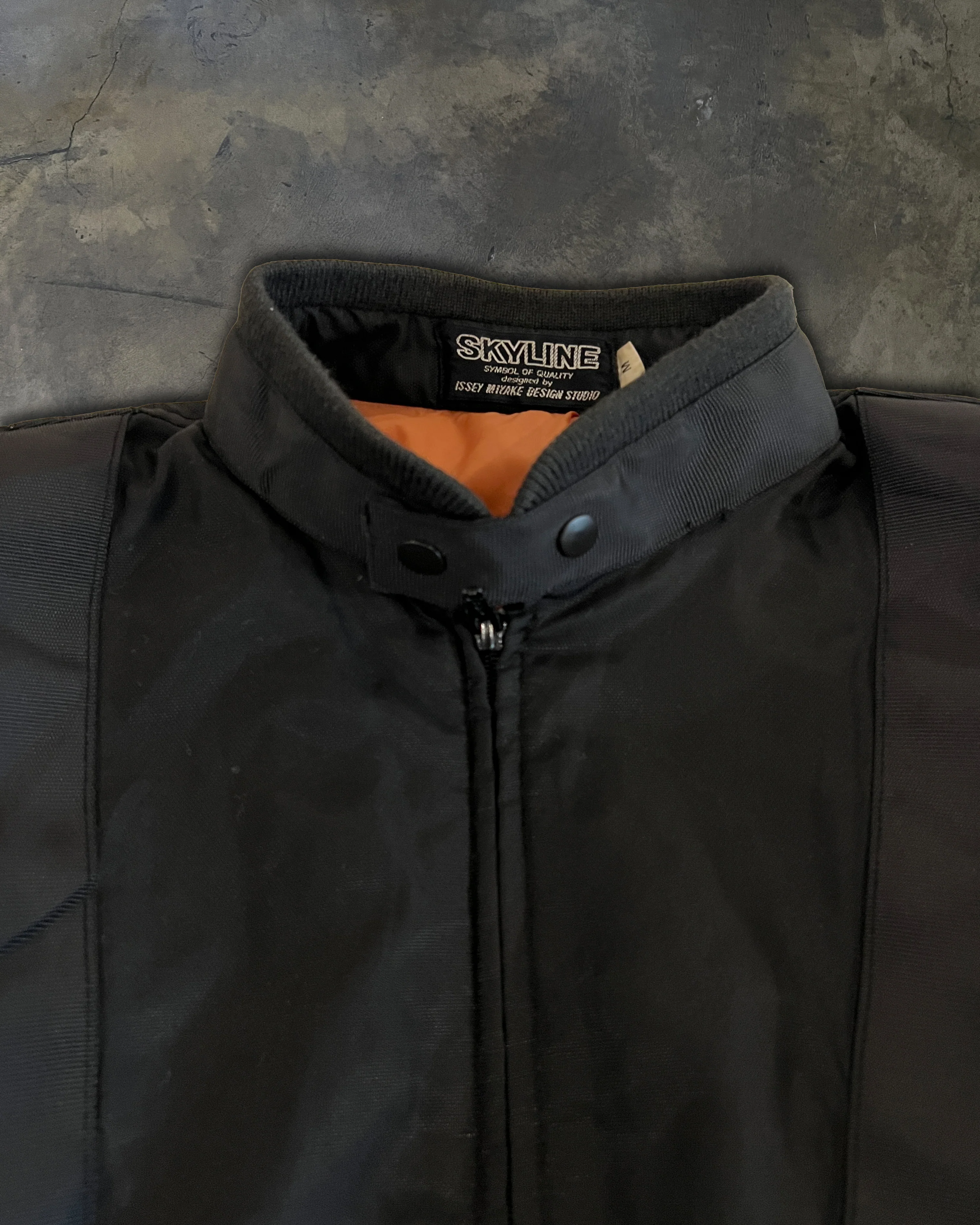 ISSEY MIYAKE SKYLINE NYLON RACING JACKET - Image 2