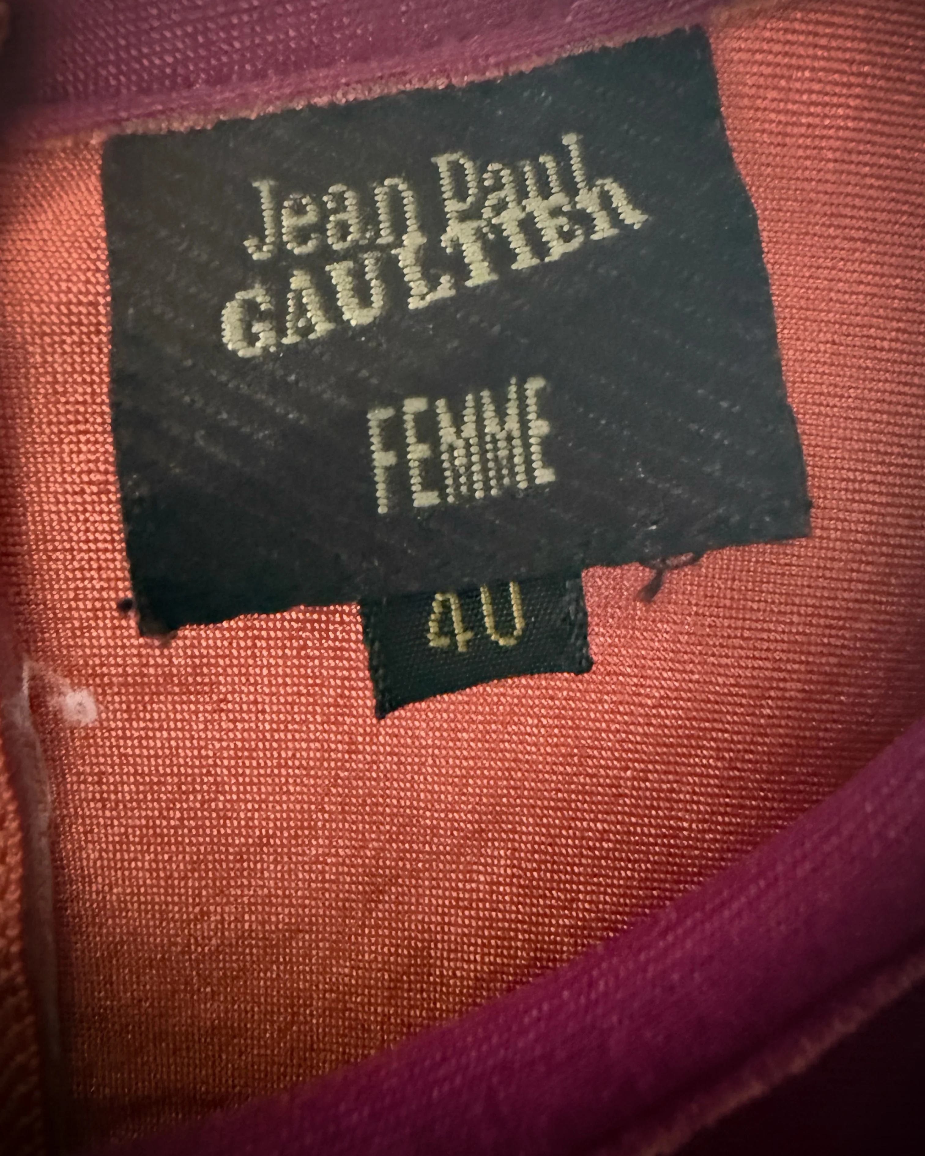 JEAN PAUL GAULTIER AW1995 NEOPRENE JACKET - Image 3