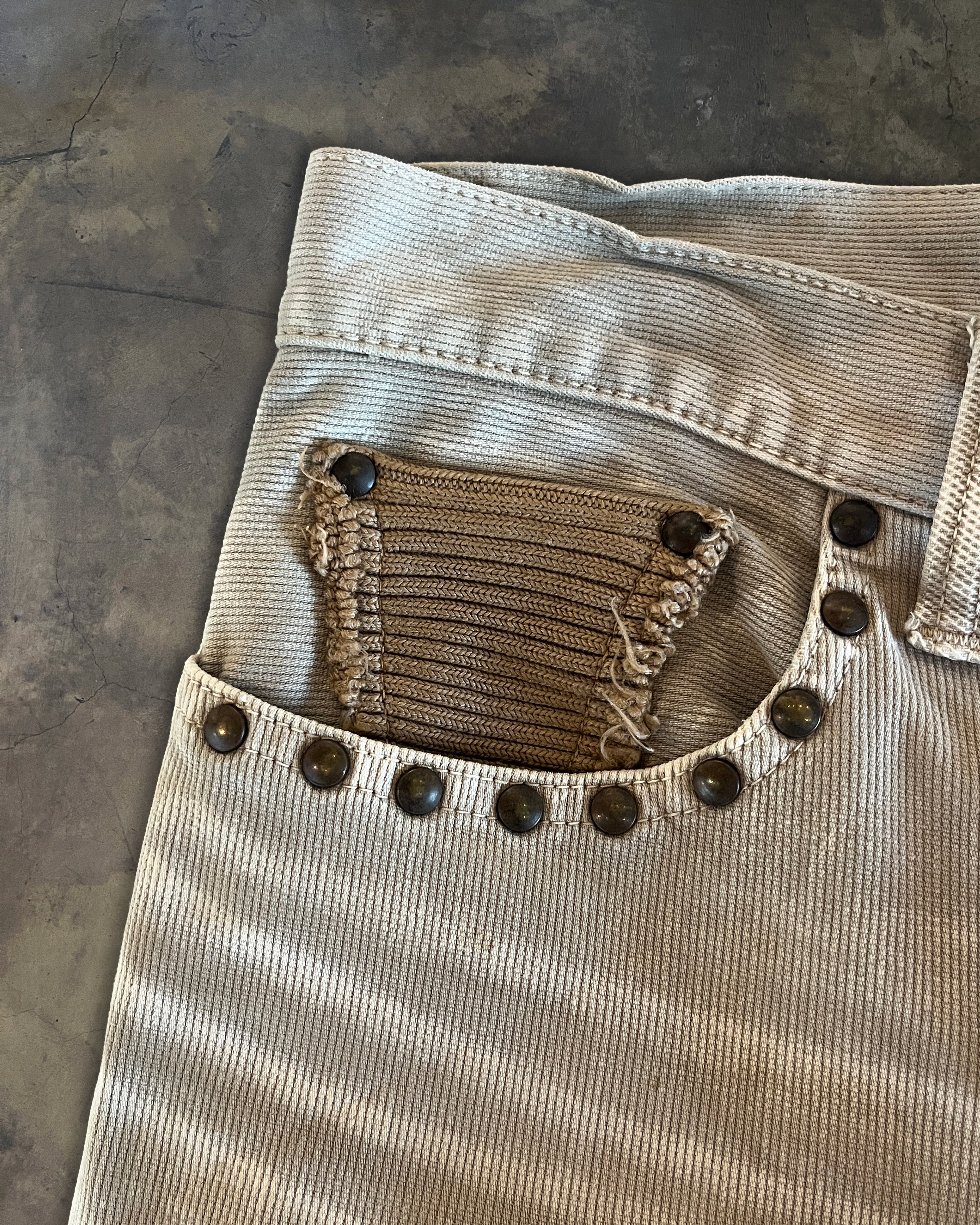 LED RECHWE CORDUROY COWBOY PANTS - Image 4