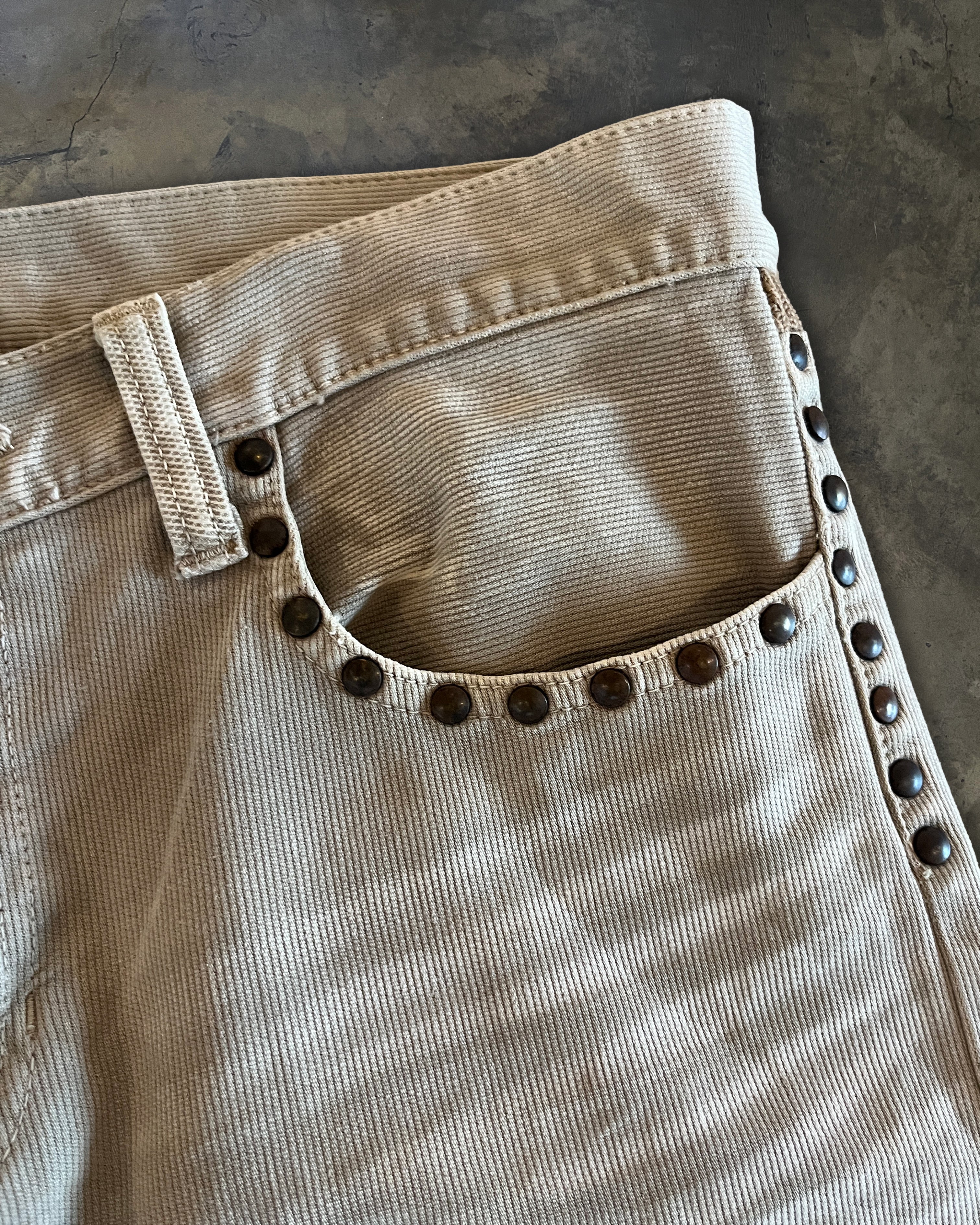 LED RECHWE CORDUROY COWBOY PANTS - Image 5