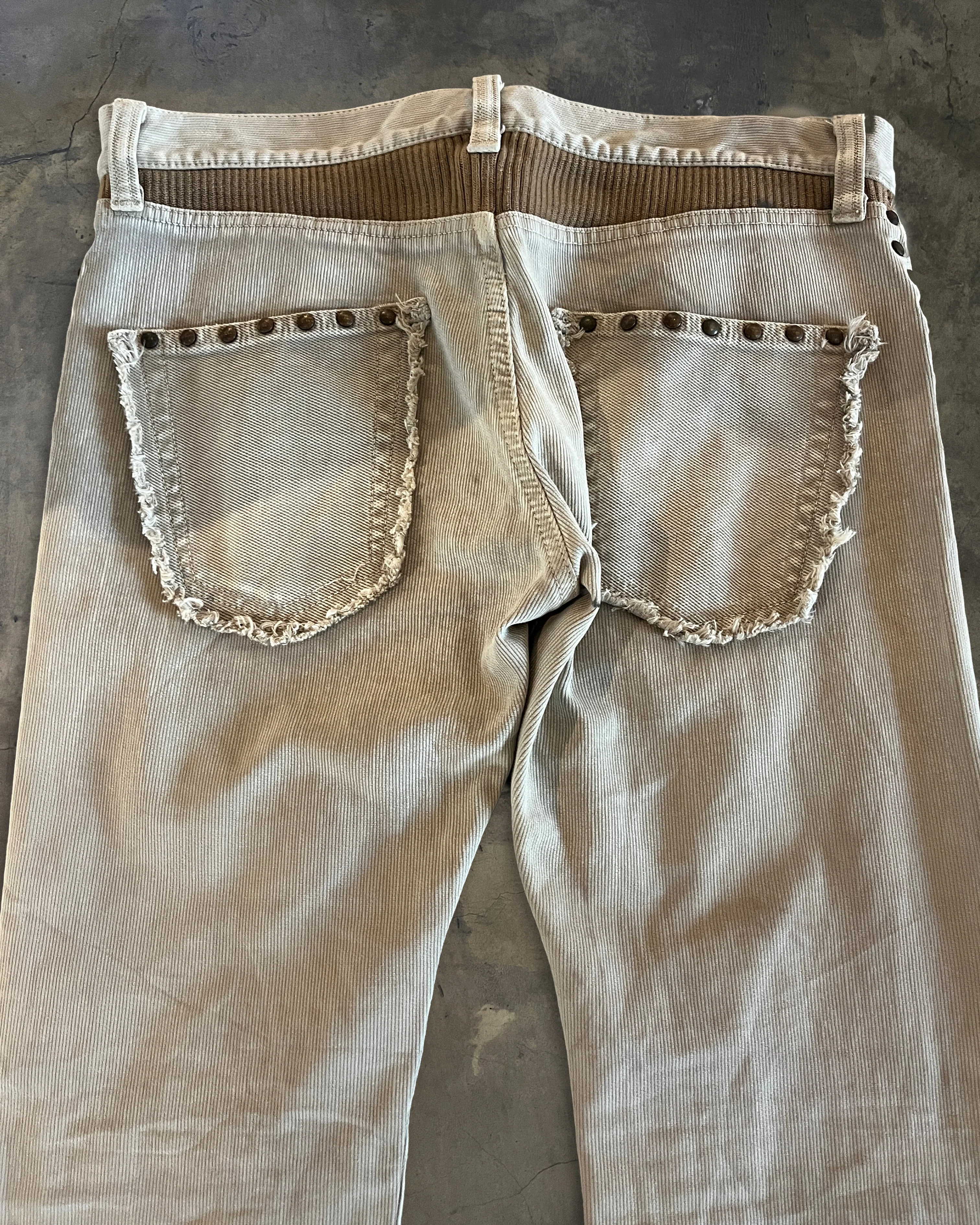 LED RECHWE CORDUROY COWBOY PANTS - Image 9