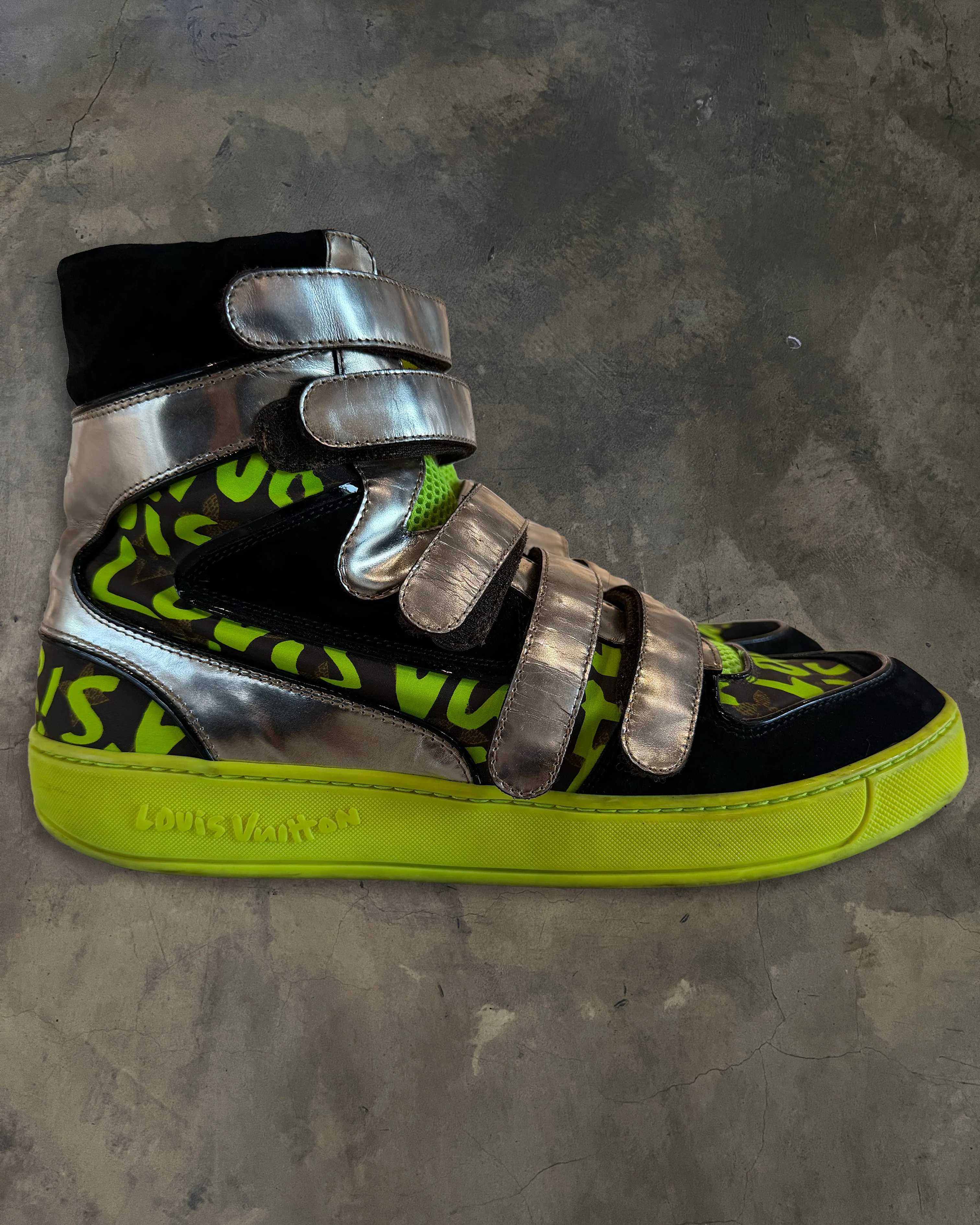 LOUIS VUITTON X STEPHEN SPROUSE 2001 GRAFFITI HIGH TOPS - Image 5