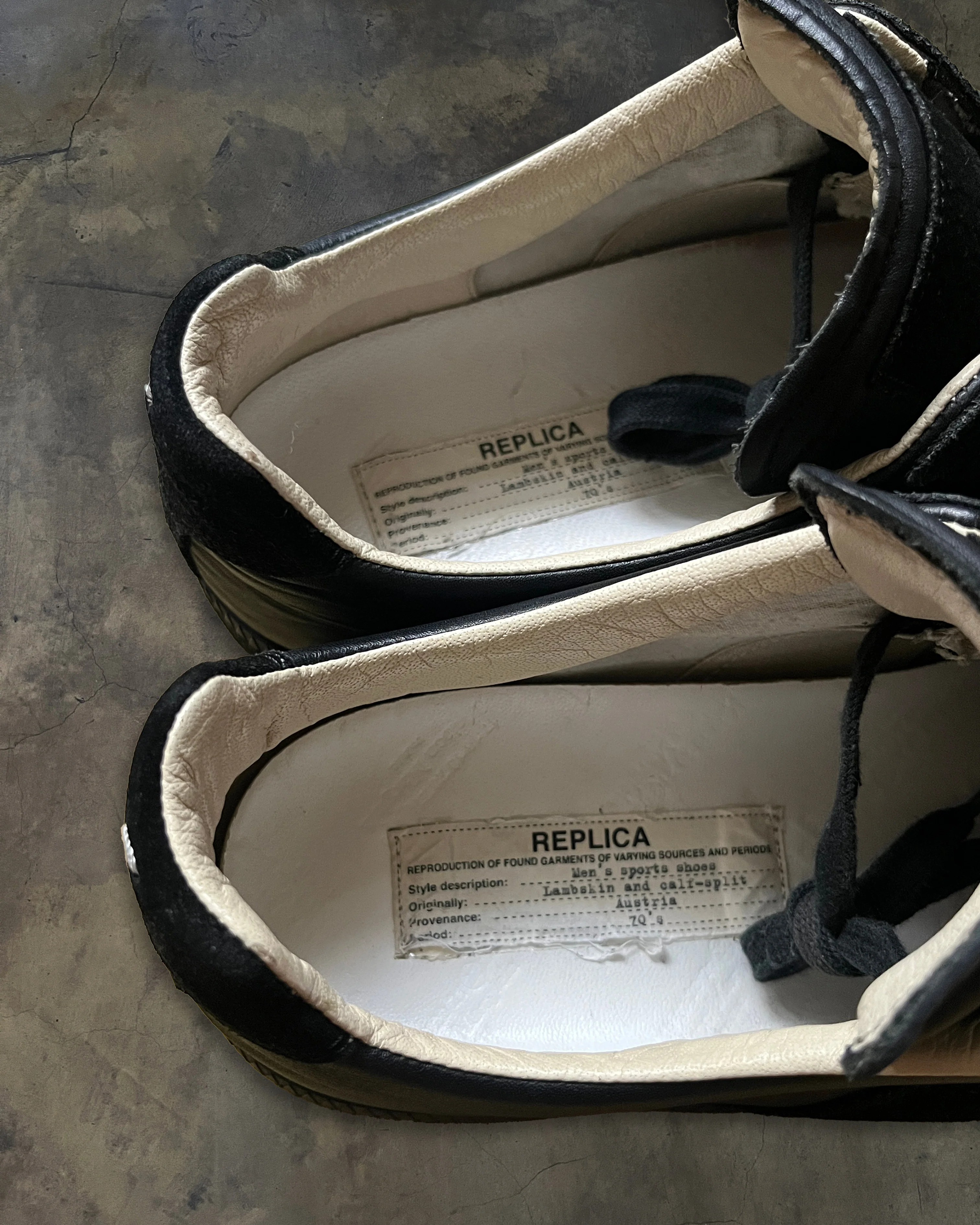 MAISON MARGIELA BLACK GAT 43 - Image 6