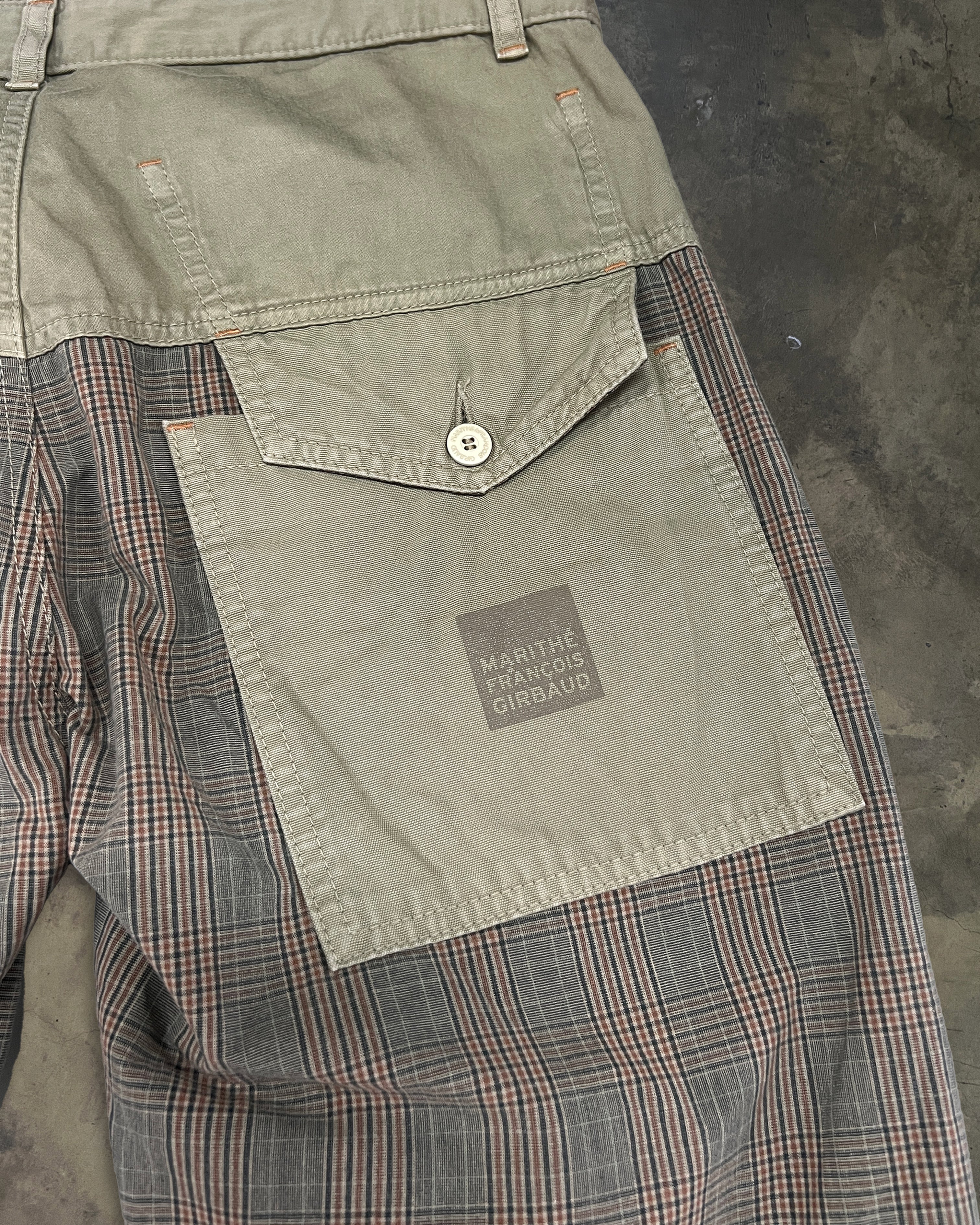 MARITHÉ FRANÇOIS GIRBAUD HYBRID PLAID PANTS - Image 5