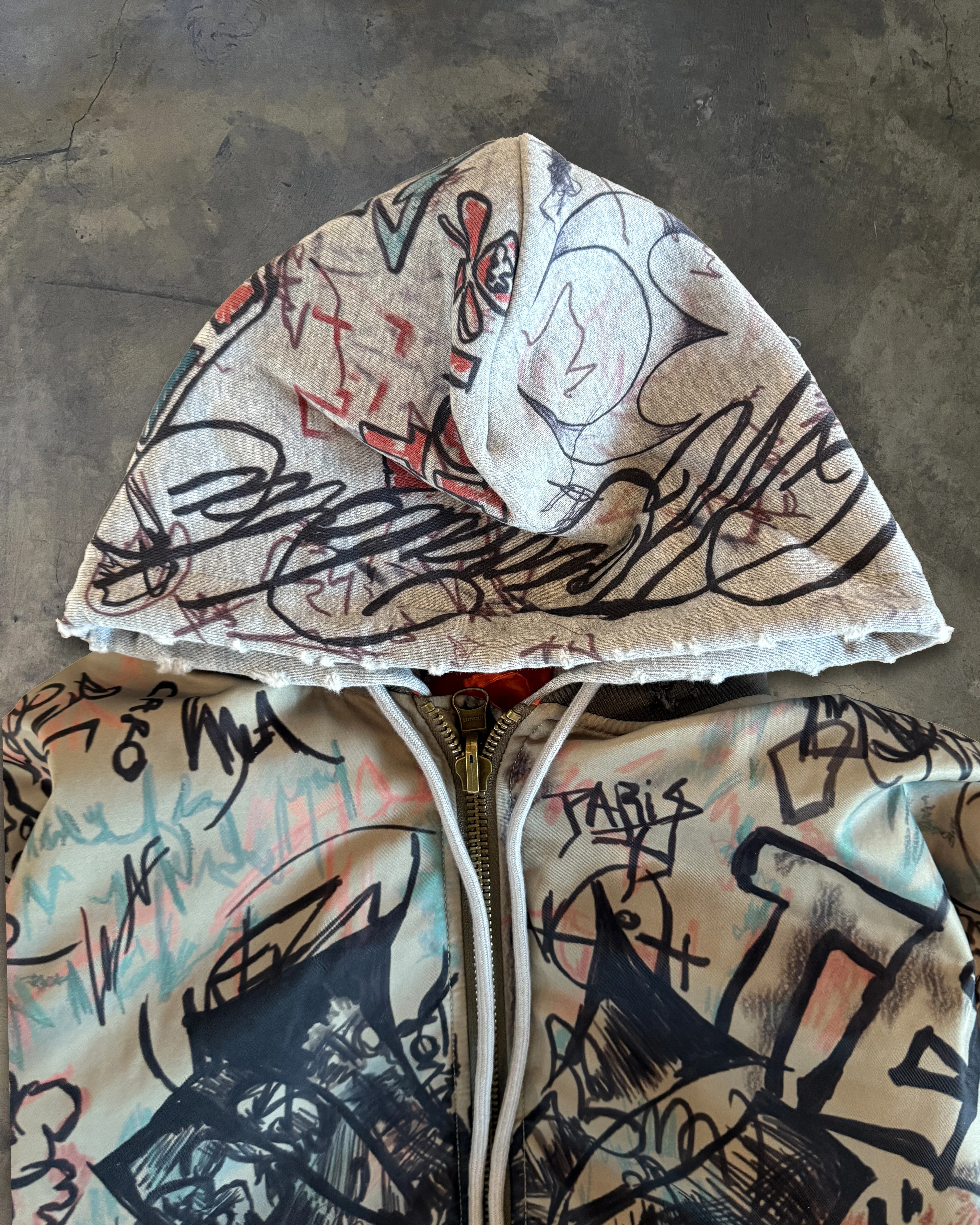 MOWALOLA GRAFFITI REVERSIBLE BOMBER S - Image 2