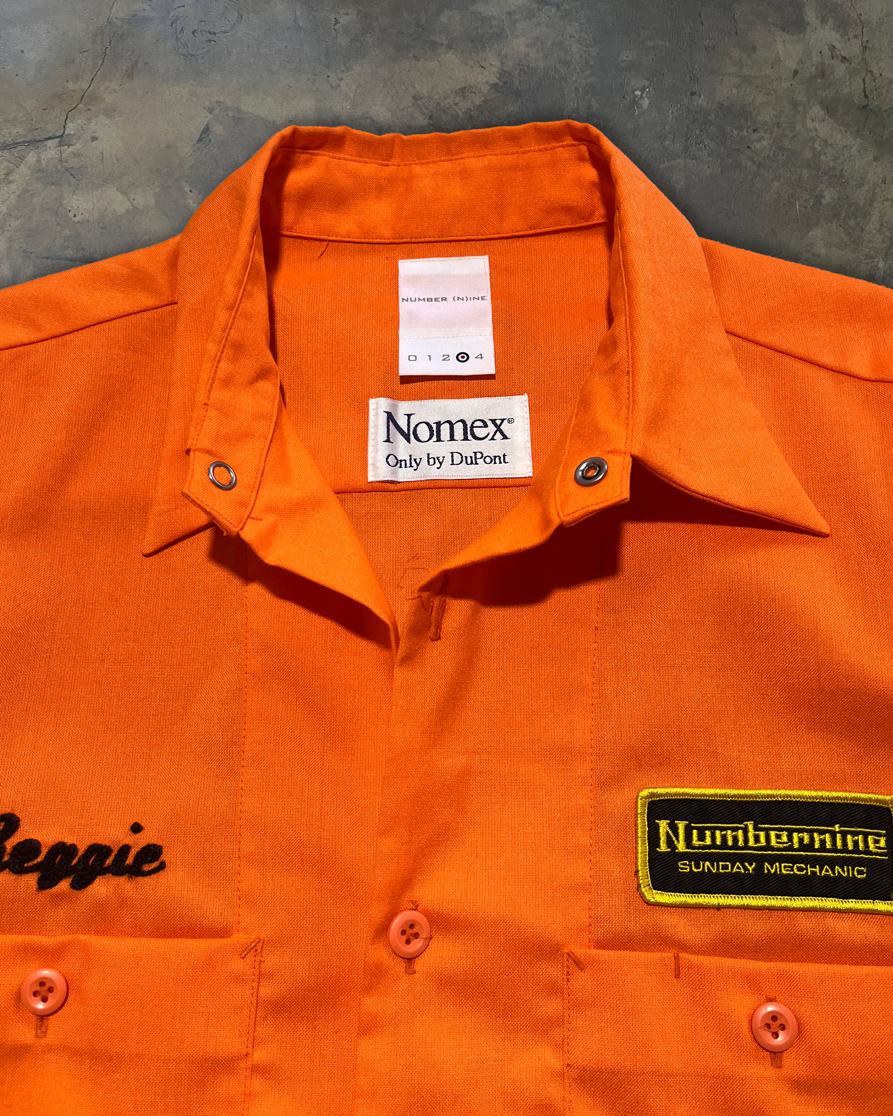 NUMBER (N)INE SS2000 "EXTRA HEAVY" WORK SHIRT - Image 2