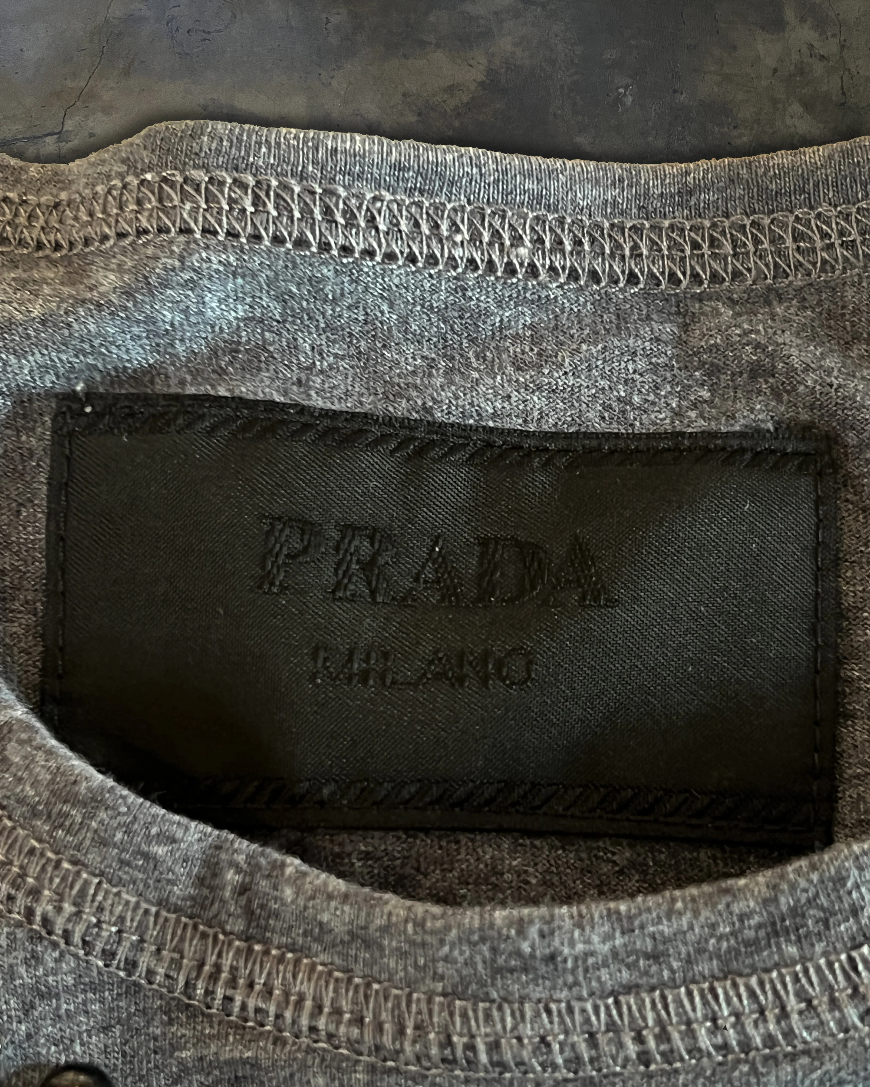 PRADA RUNWAY AW2009 EMBELLISHED T SHIRT - Image 3