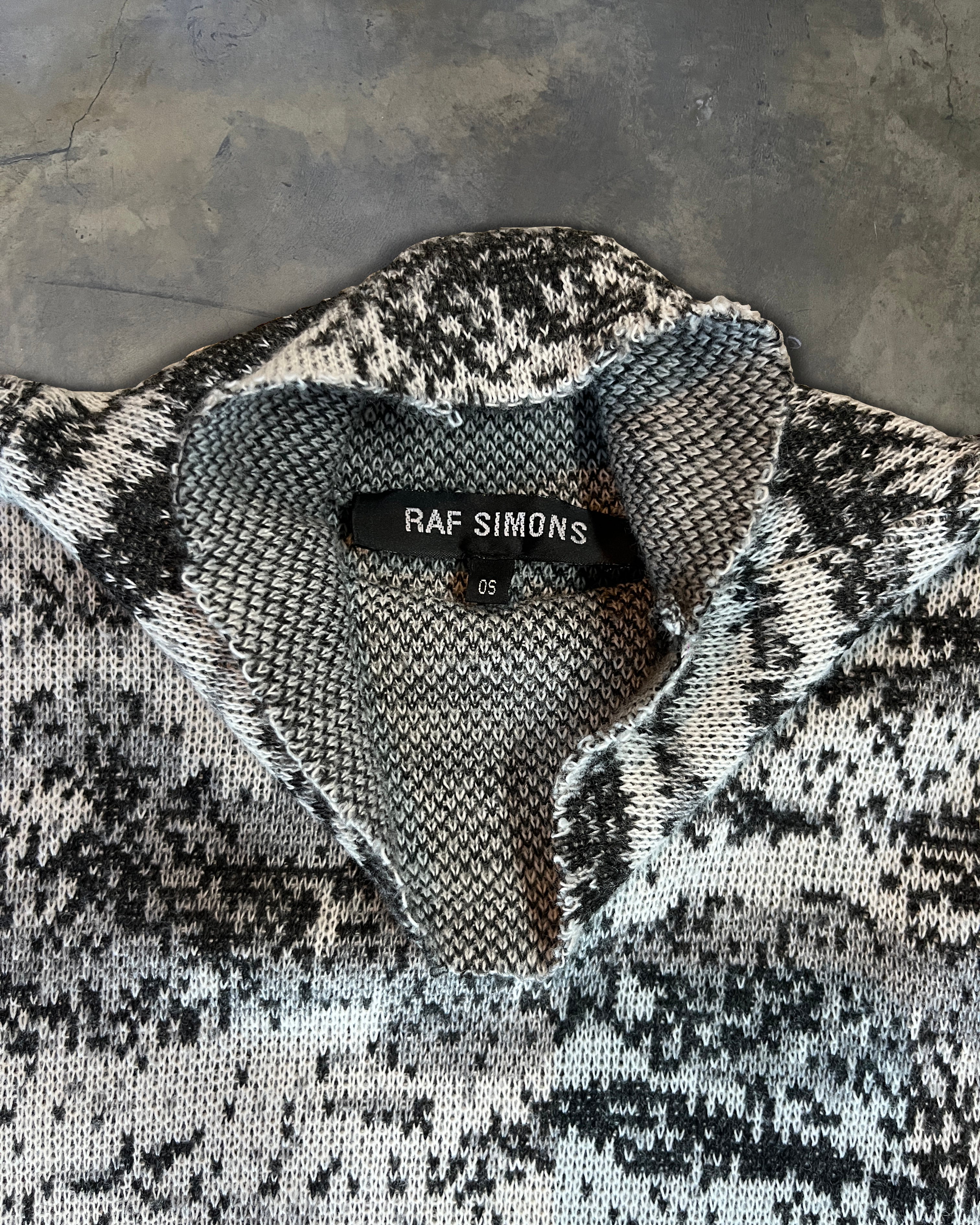 RAF SIMONS AW2002 “VIRGINIA CREEPER” OVERSIZED DIGICAMO TURTLENECK. - Image 3