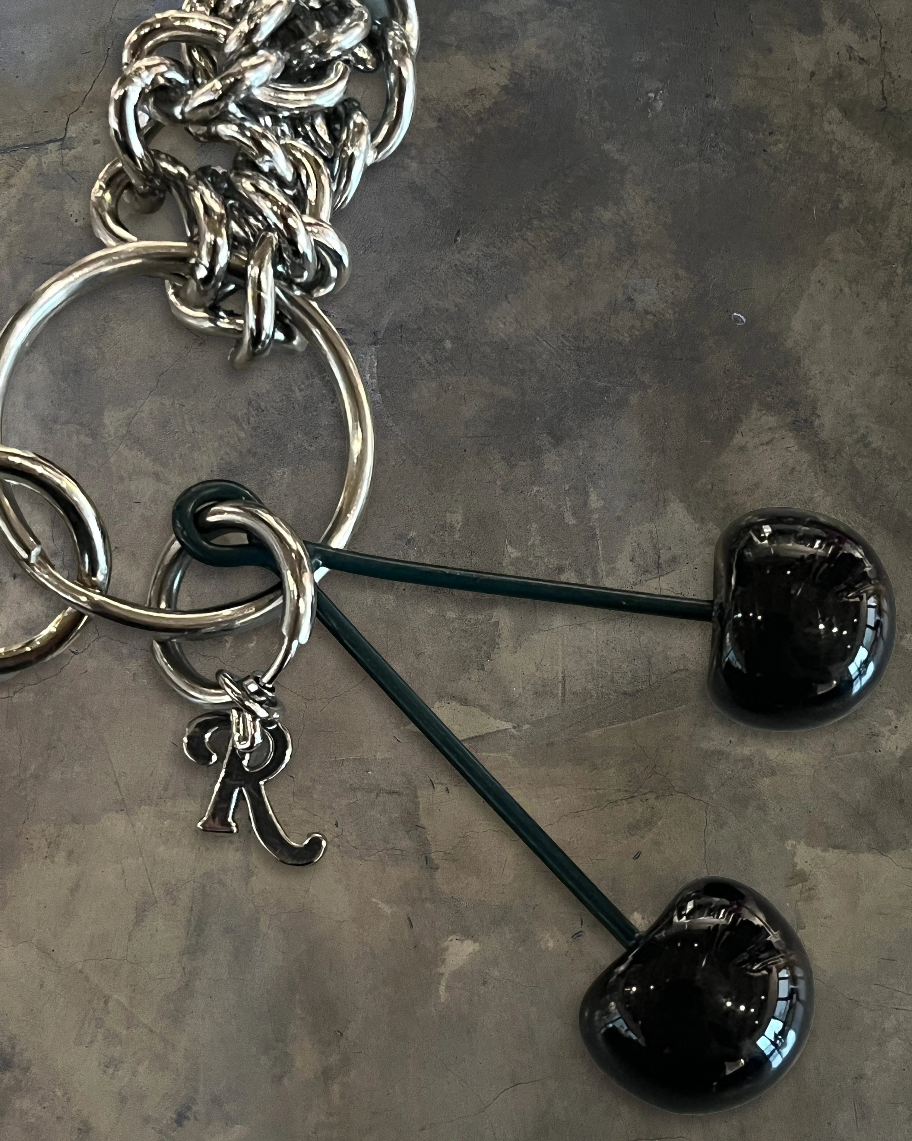RAF SIMONS AW2019 TWISTED WALLET CHAIN - Image 2