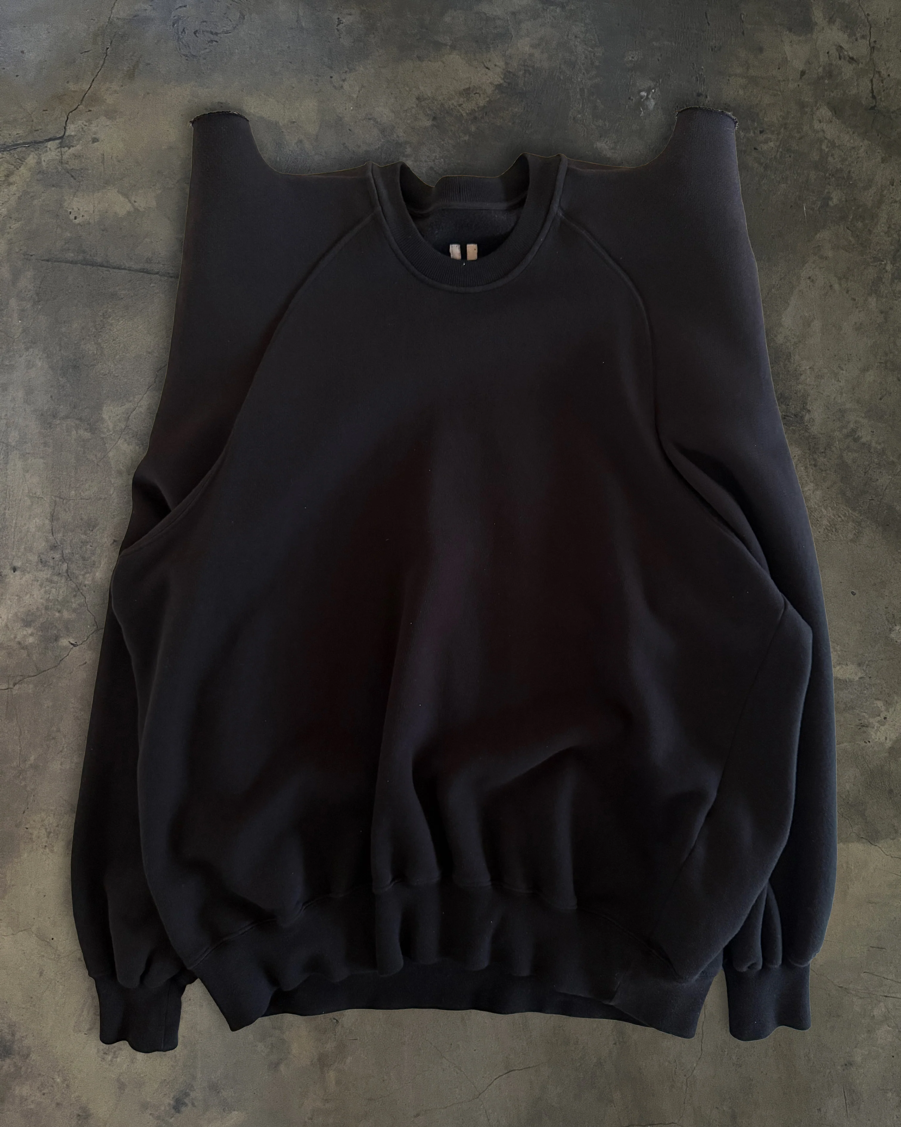 RICK OWEN RUNWAY LIDO SS2024 TEC SWEATER