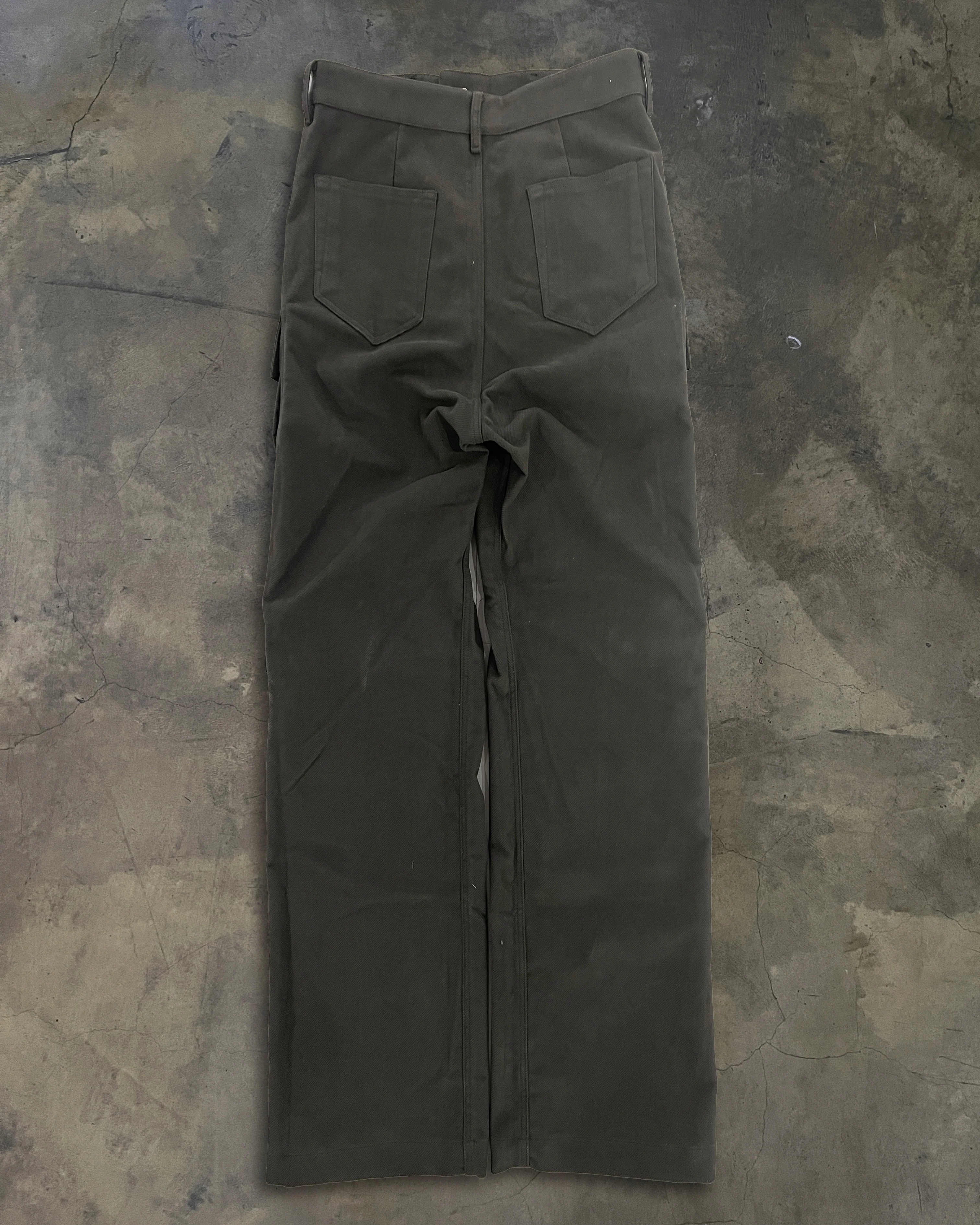 RICK OWENS FW2025 "CONCORDIANS" BOSCO DOUBLE CARGO PANTS - Image 4