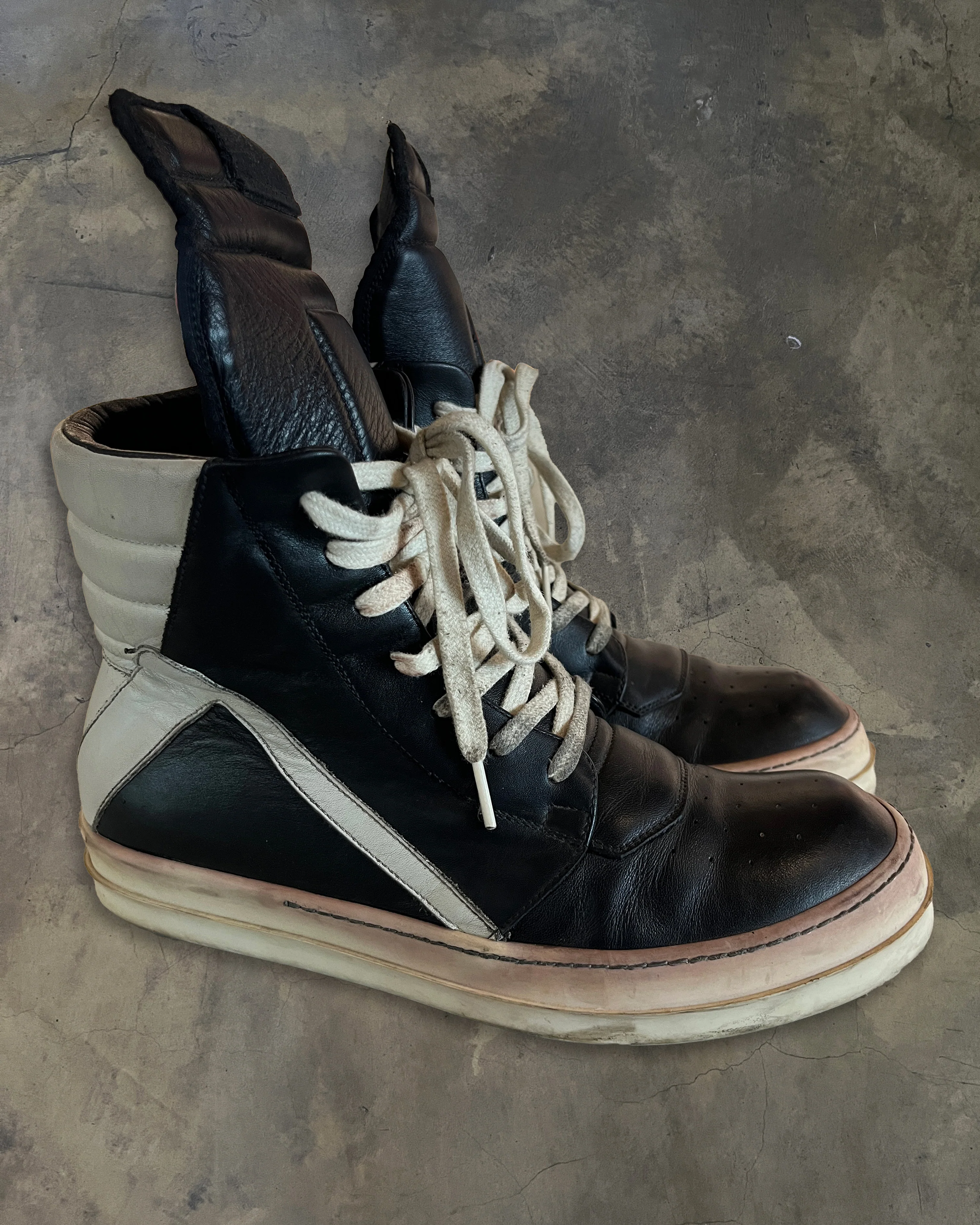RICK OWENS AW2013 "PLINTH" GEOBASKET - Image 3