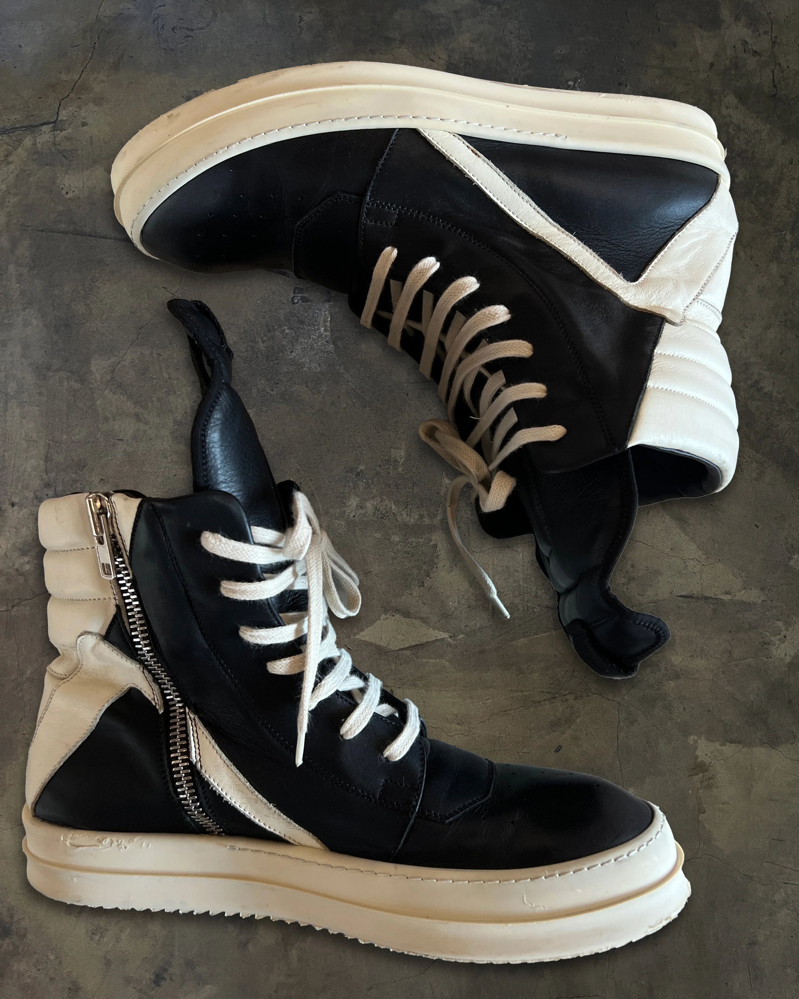 RICK OWENS PRE 2015 HIGH TONGUE GEOBASKET - Image 3