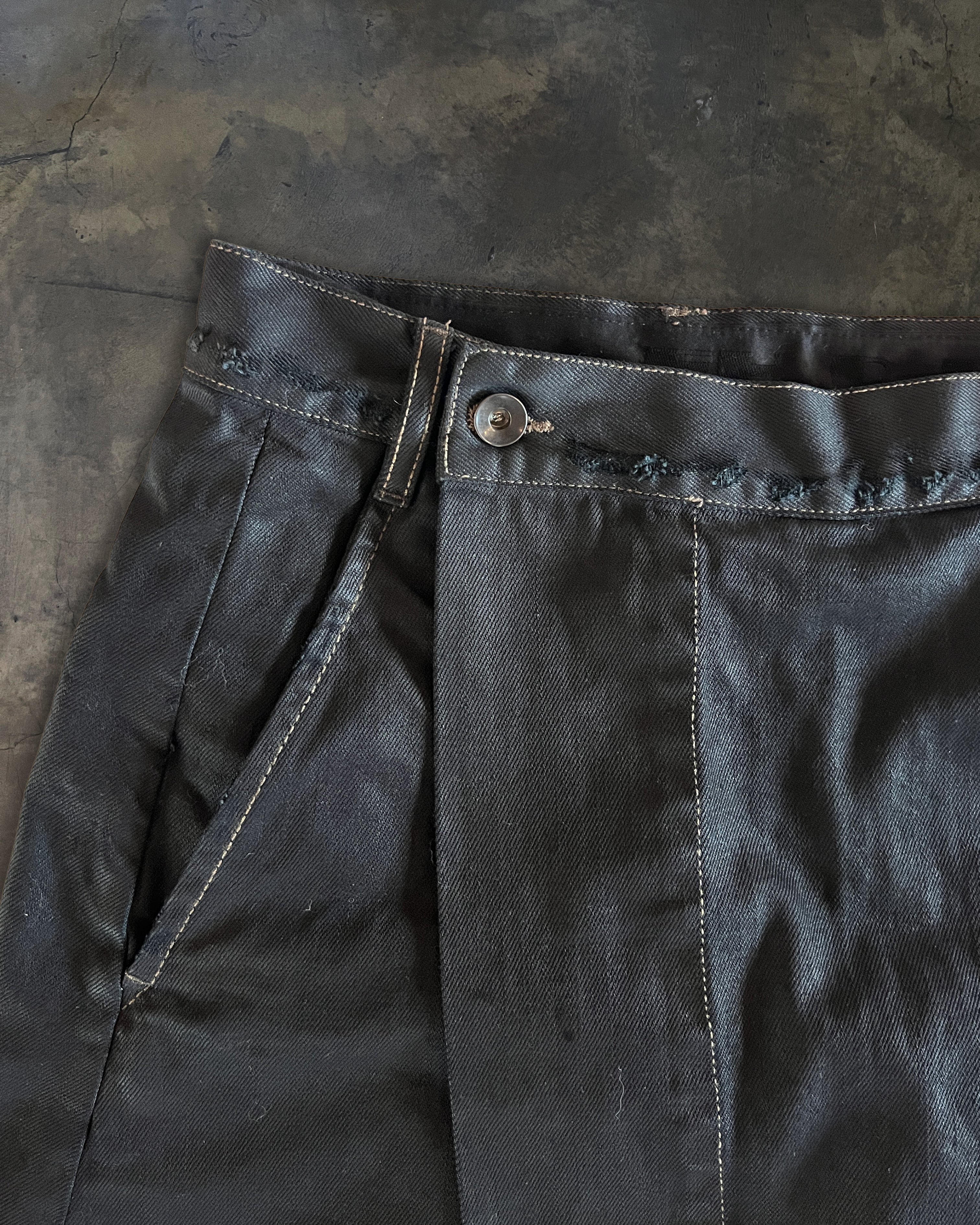 RICK OWENS FW2011 "LIMO" KILTED DETROIT DENIM - Image 3