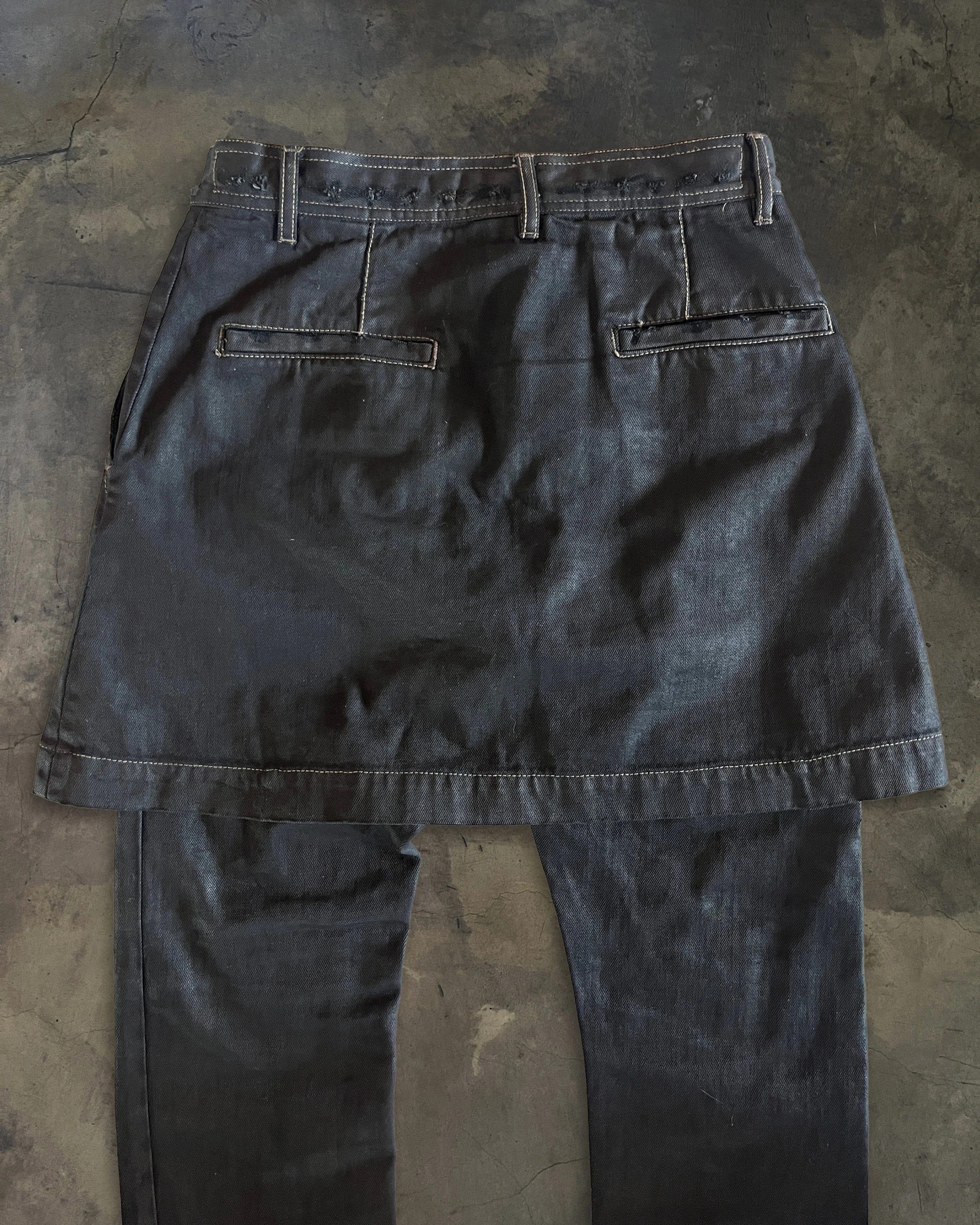 RICK OWENS FW2011 "LIMO" KILTED DETROIT DENIM - Image 6