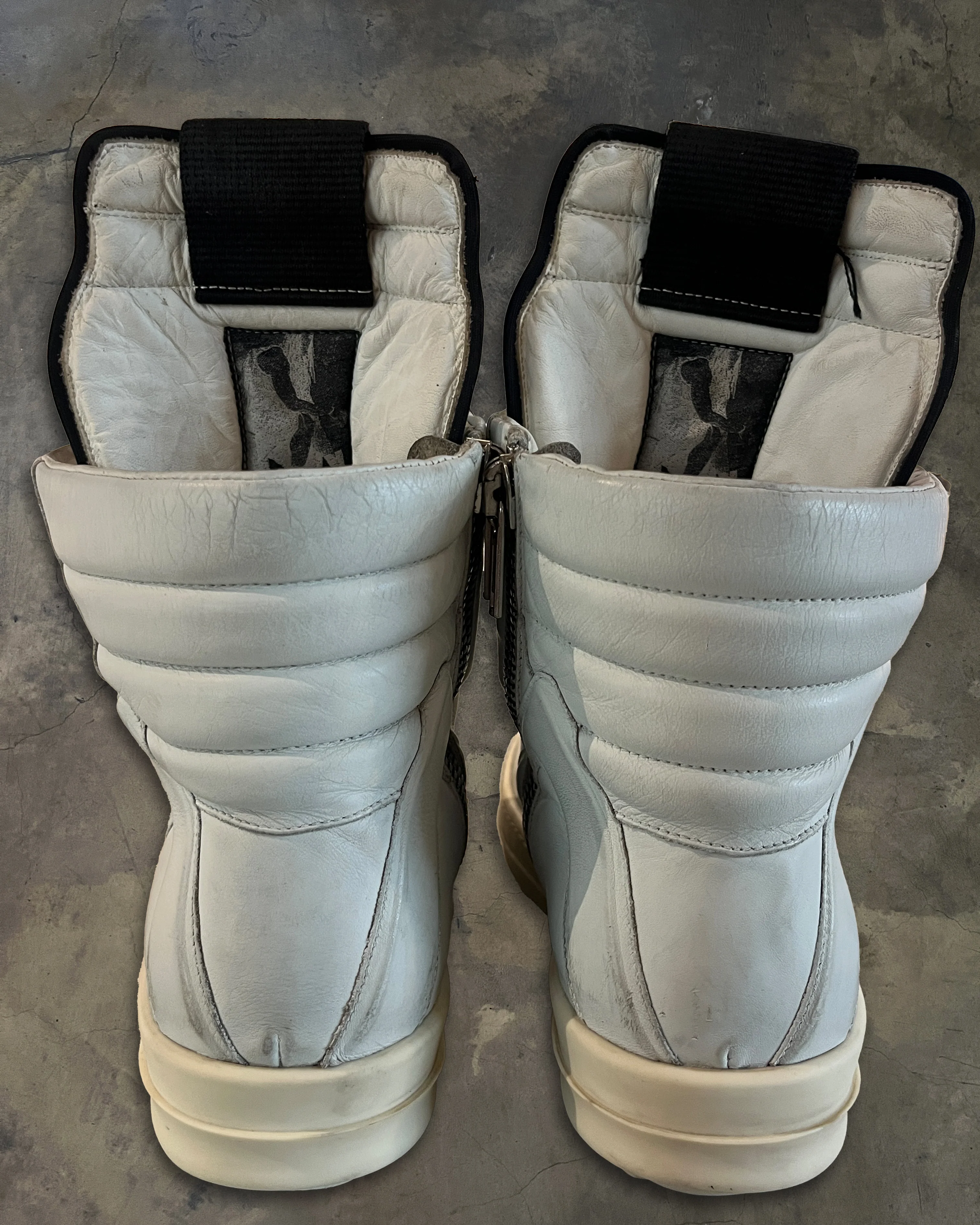 RICK OWENS FW24 "PORTERVILLE" GEOBASKETS - Image 5