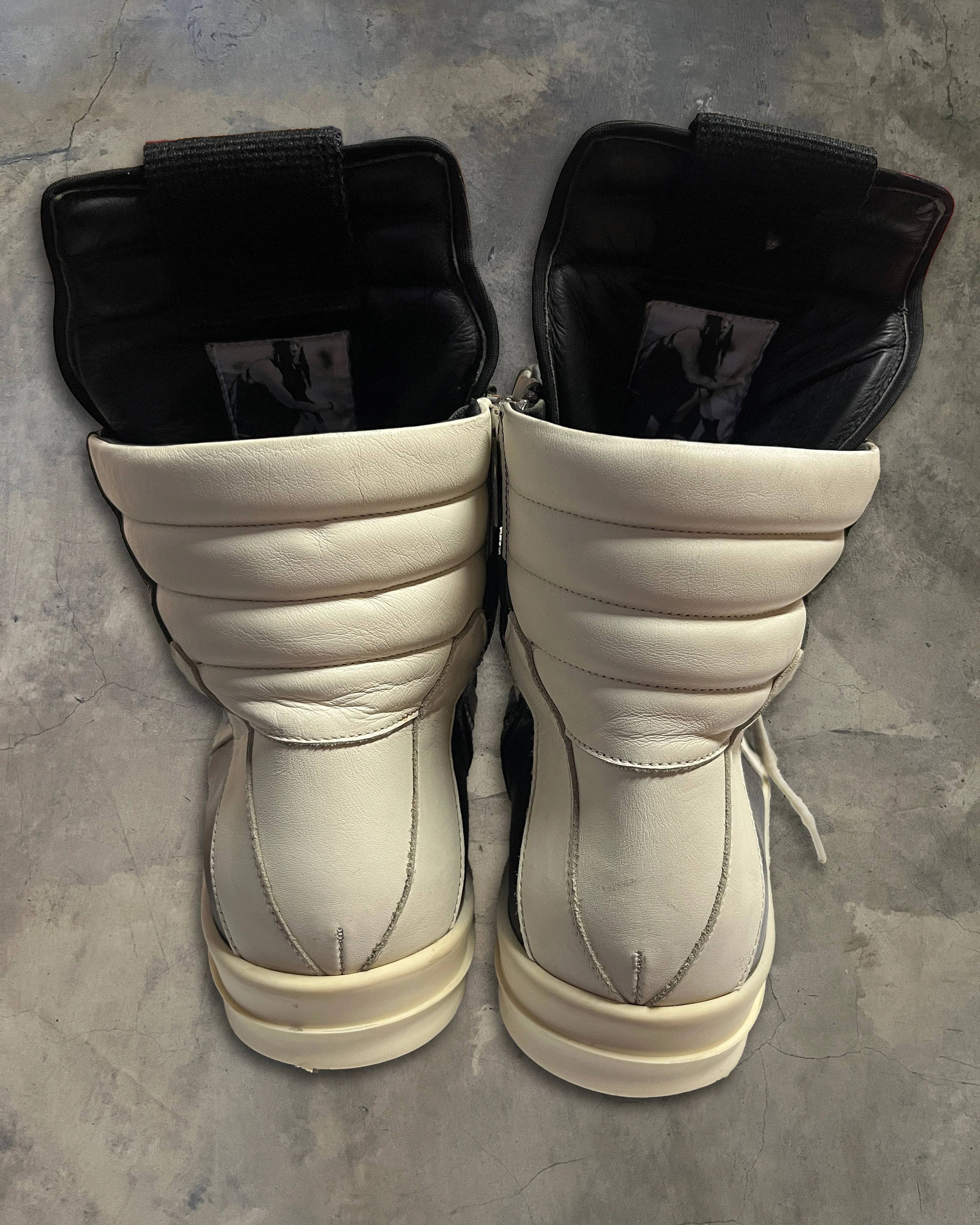 RICK OWENS HIGH TONGUE GEOBASKET - Image 4