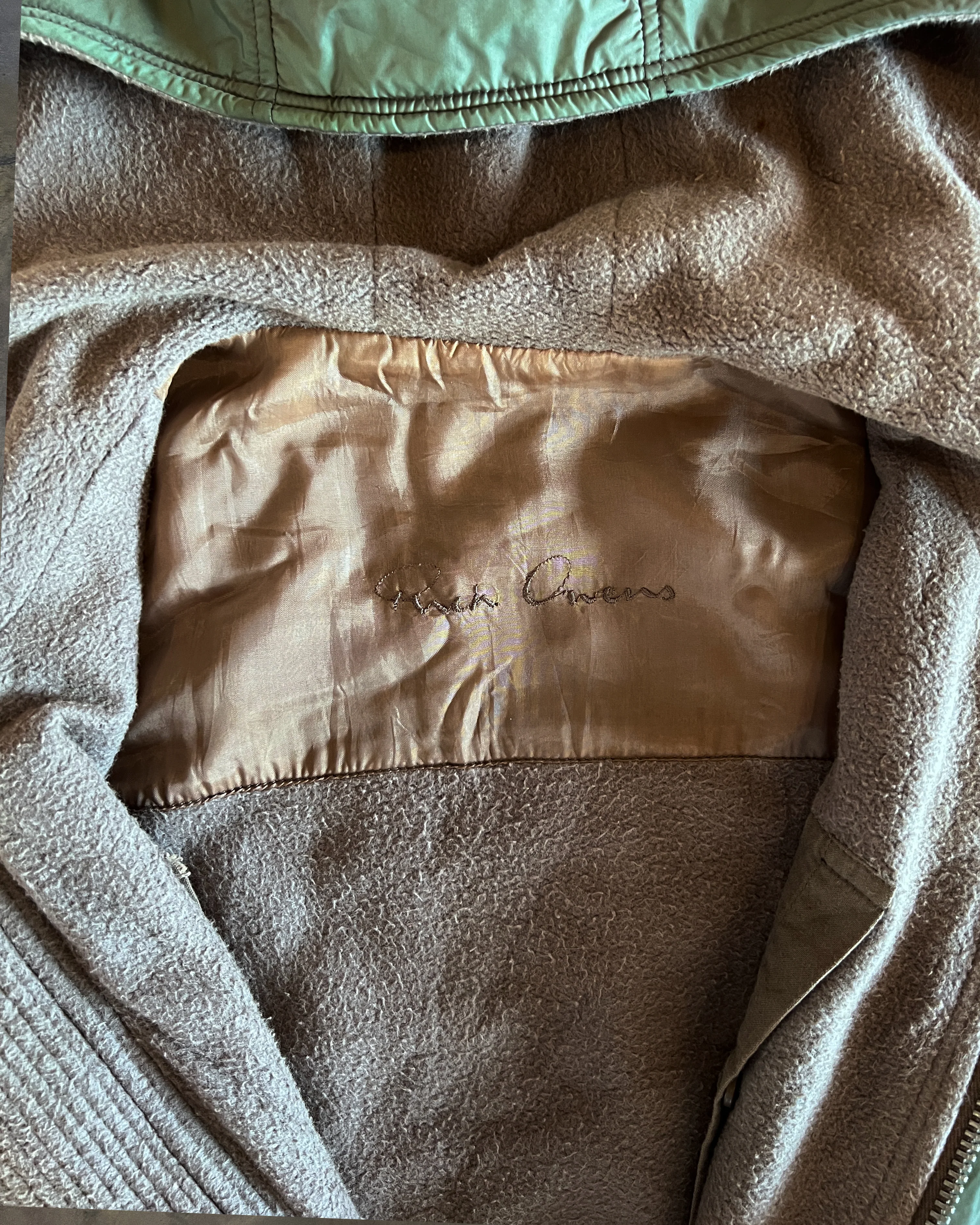 RICK OWENS SS2005 SCORPIO NYLON PADDED JACKET - Image 4