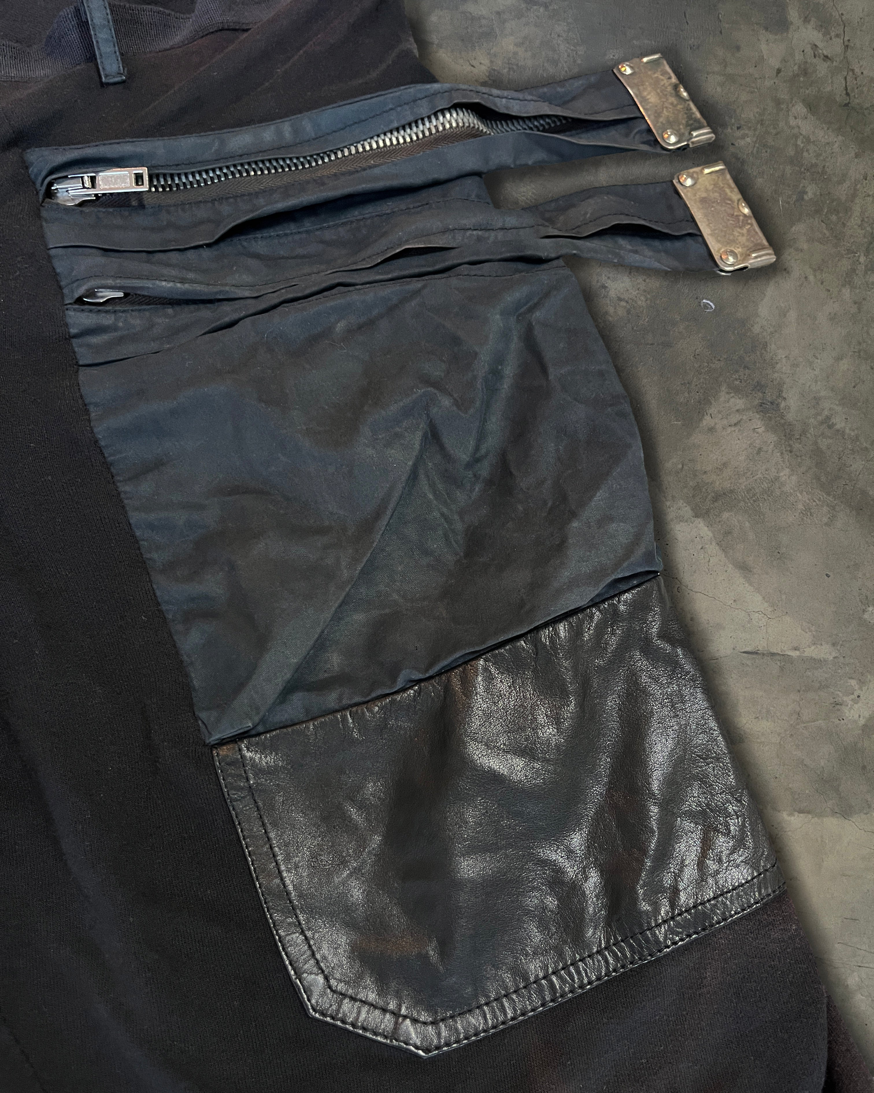 RICK OWENS SS2004 “CITROËN” BIKER SHORTS - Image 3