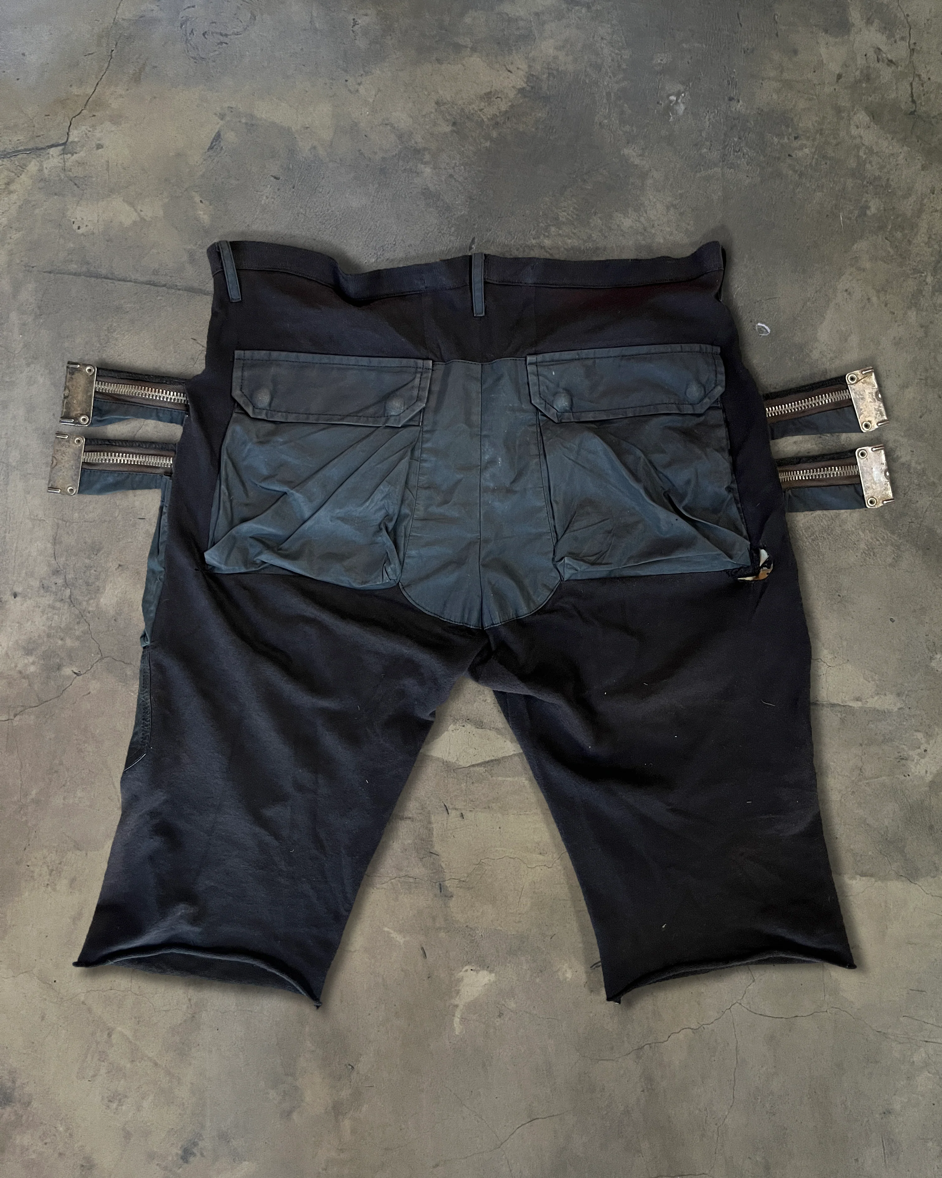 RICK OWENS SS2004 “CITROËN” BIKER SHORTS - Image 4