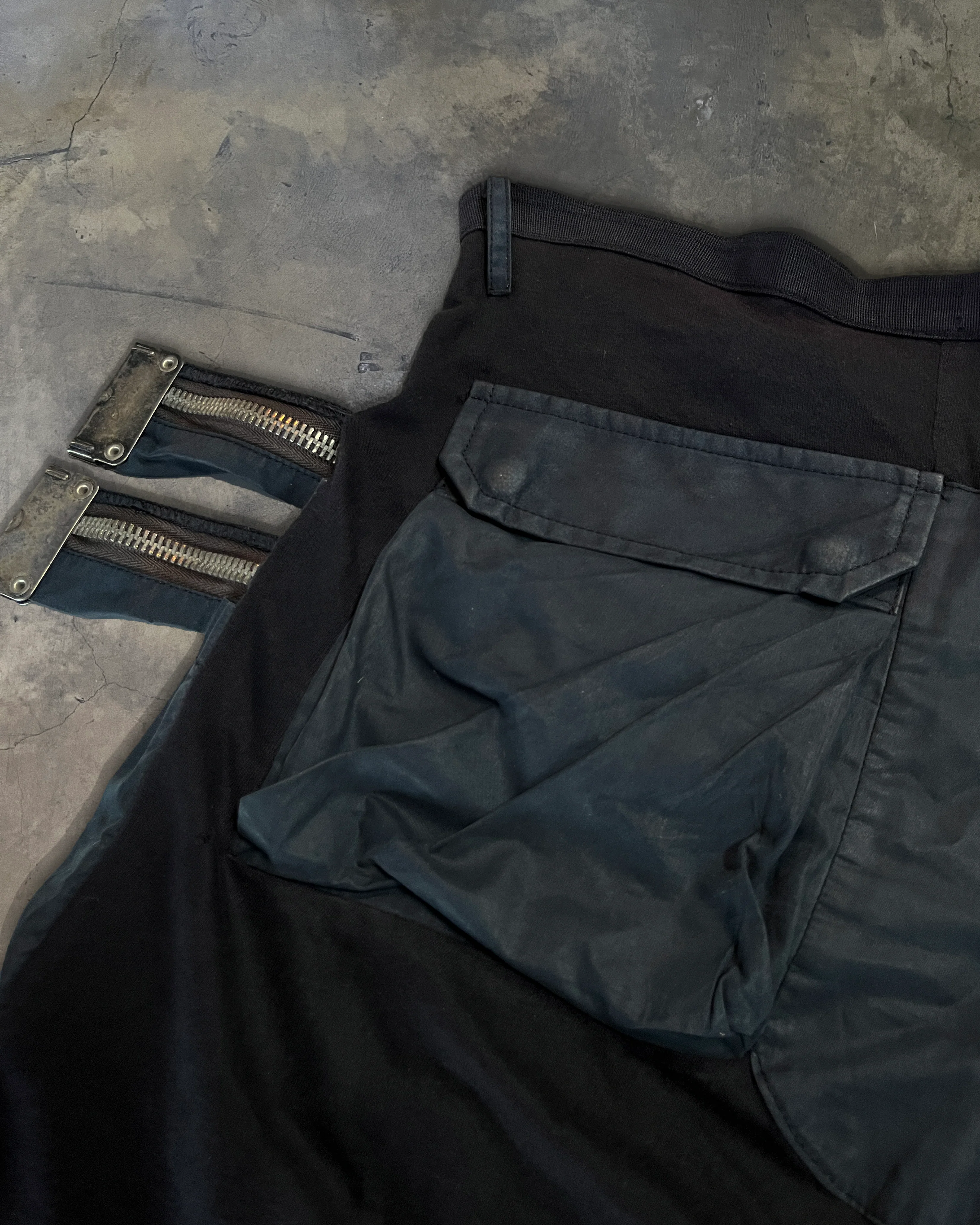 RICK OWENS SS2004 “CITROËN” BIKER SHORTS - Image 5