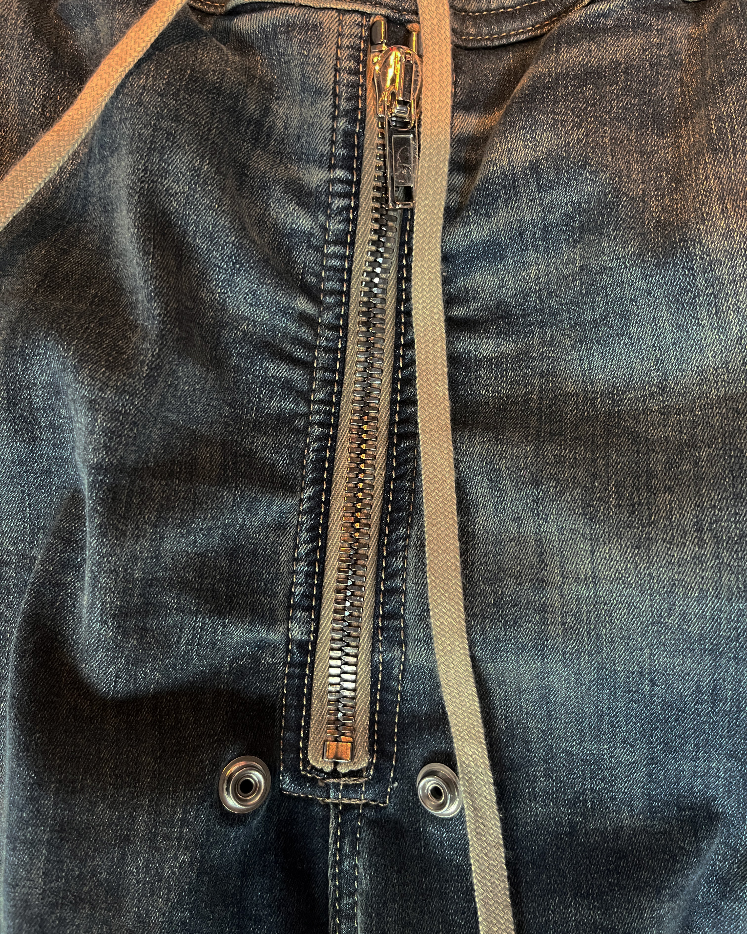 RICK OWENS SS2023 EDFU DOUBLE CARGO MINERAL PEARL JUMBO BELA - Image 7