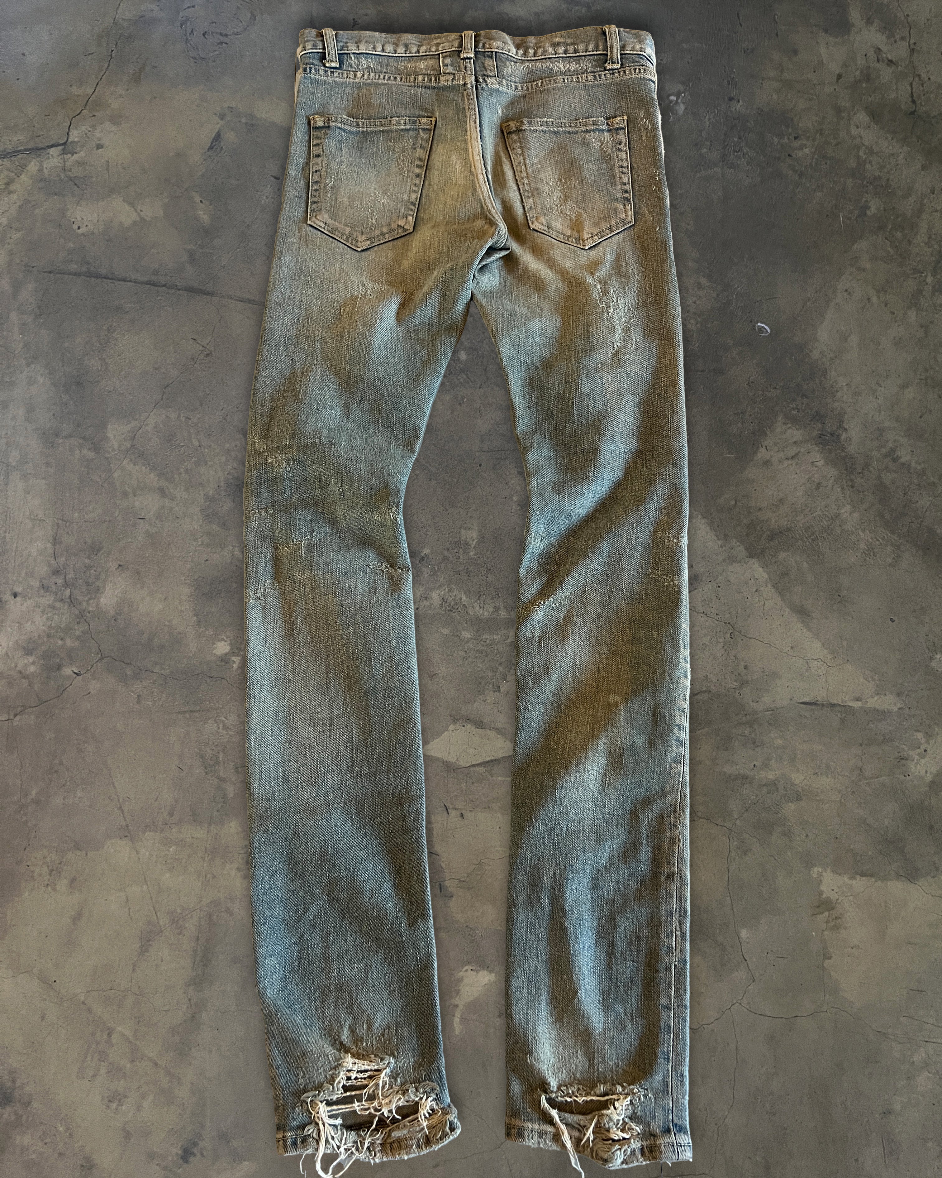 SAINT LAURENT FW2013 SAND WASH CRASH DENIM - Image 3
