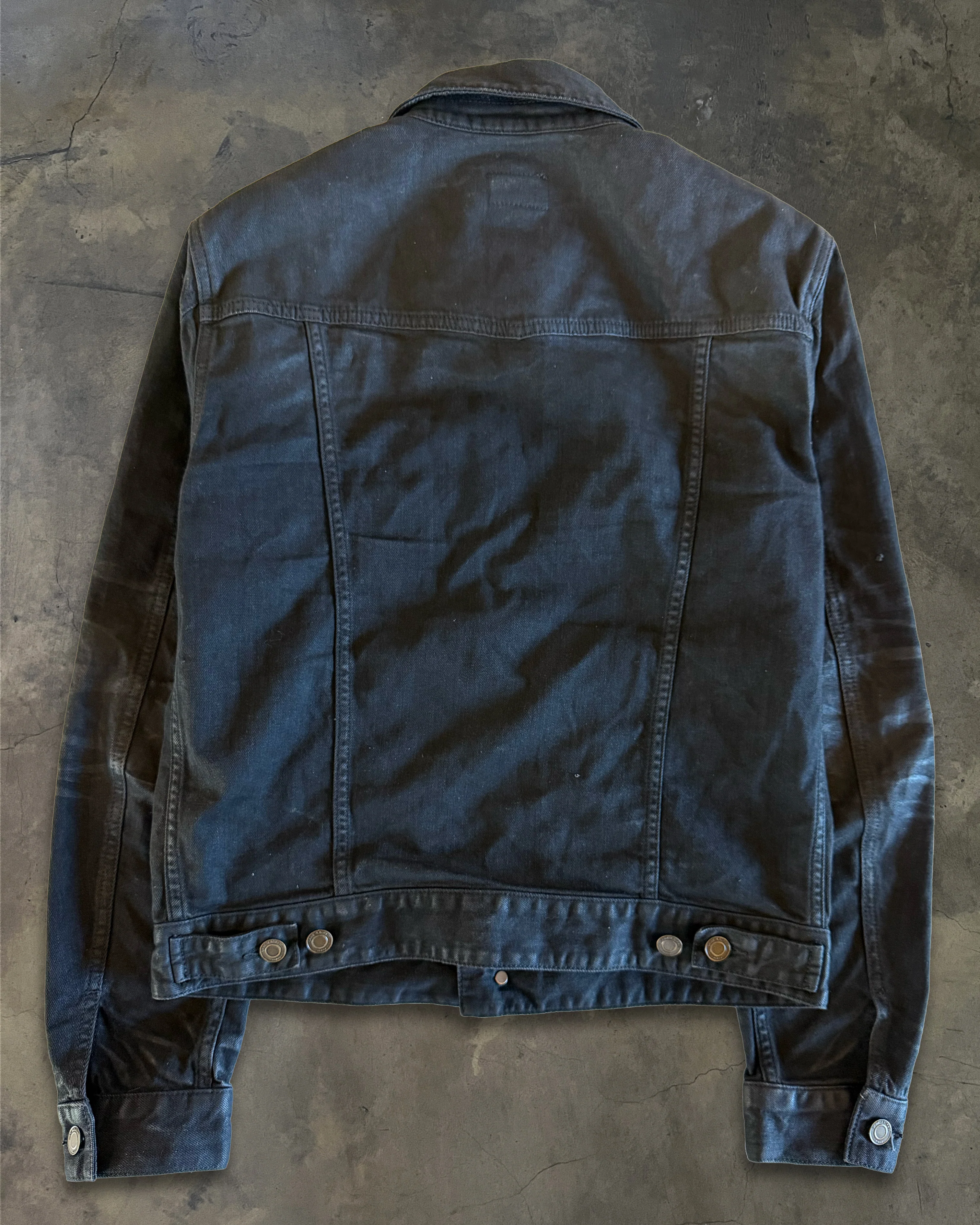 SAINT LAURENT 2019 DENIM TRUCKER JACKET - Image 4
