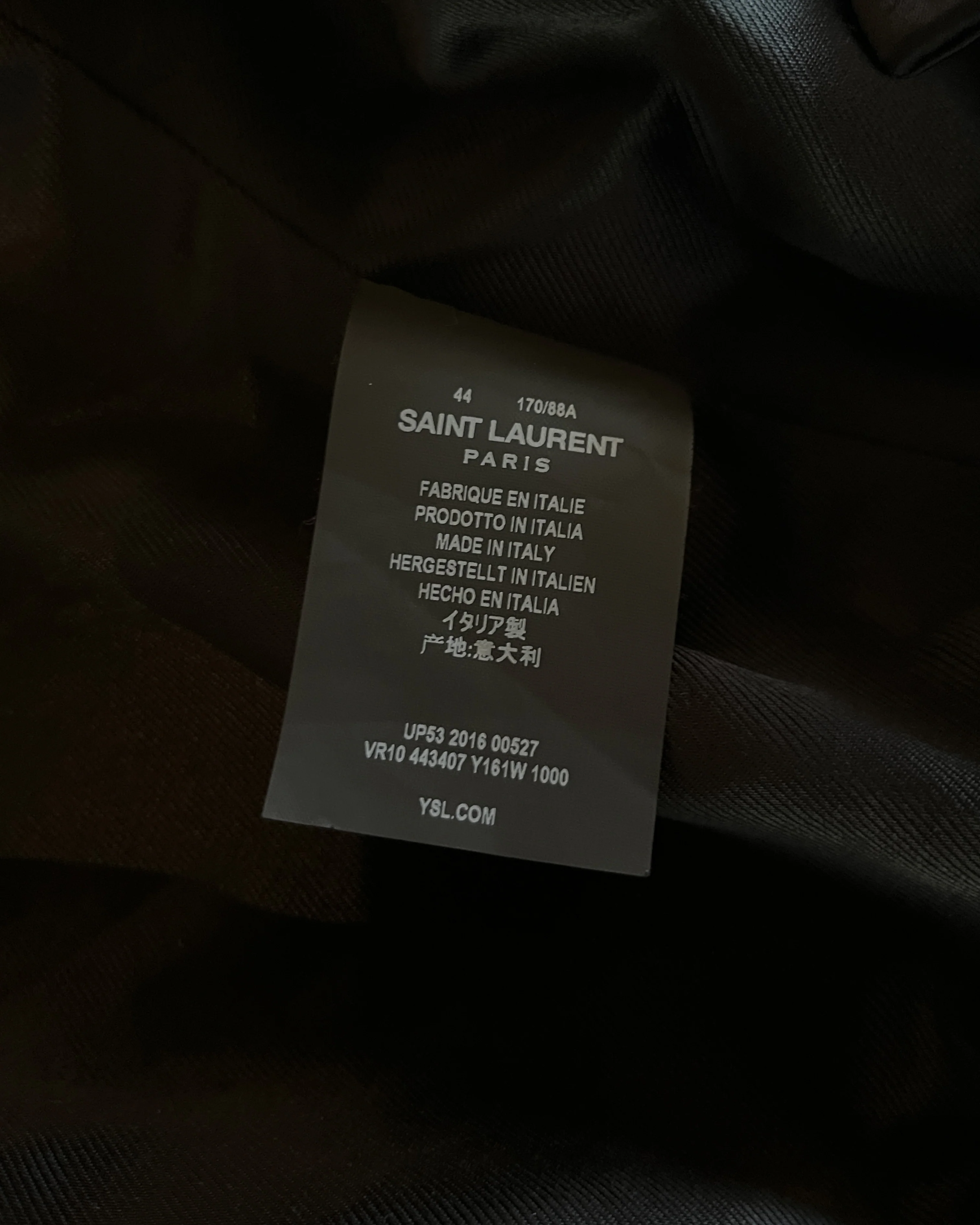 SAINT LAURENT FW2016 “PALLADIUM” SEQUINED BOMBER - Image 7
