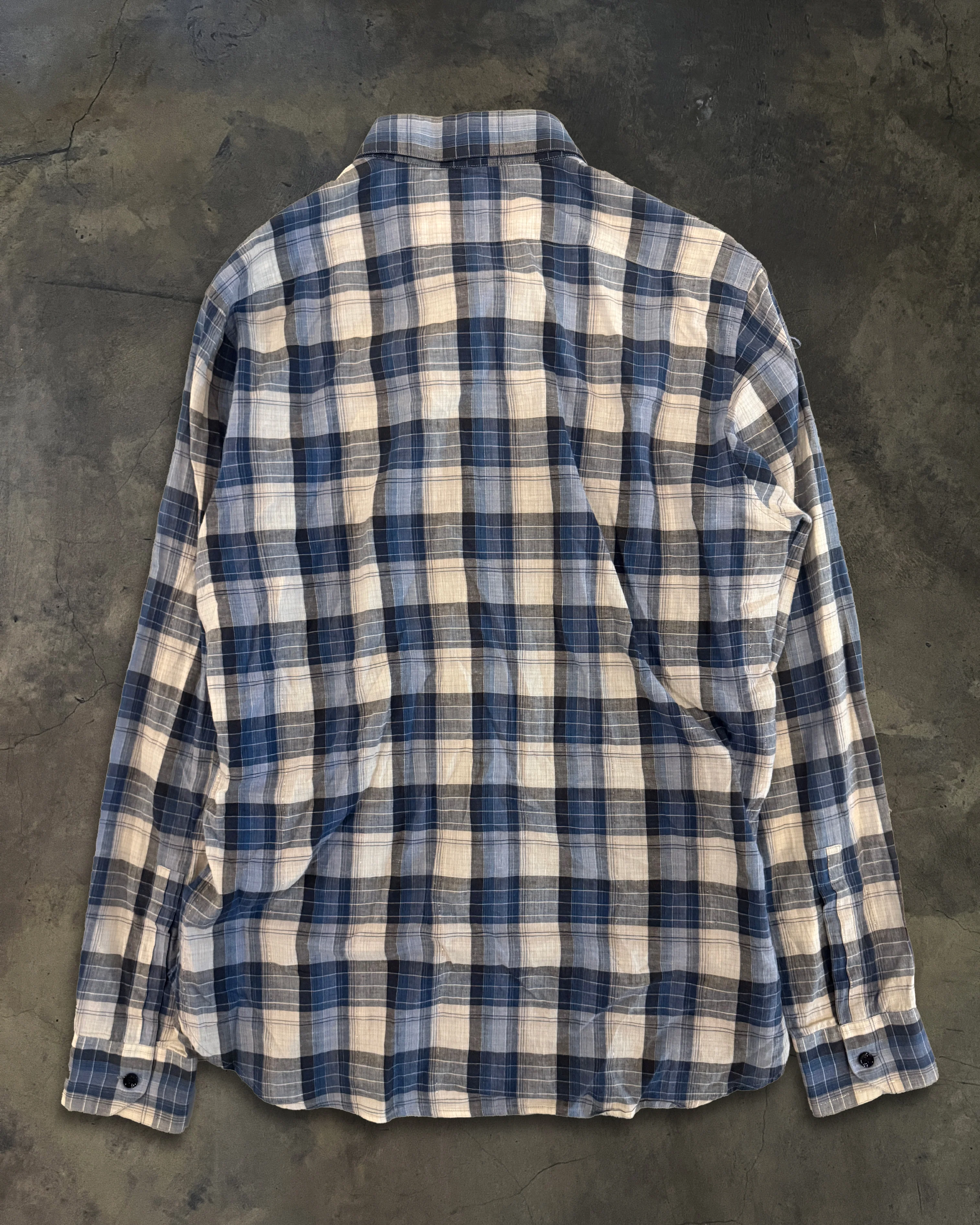 SAINT LAURENT FW2014 PLAID FLANNEL - Image 4