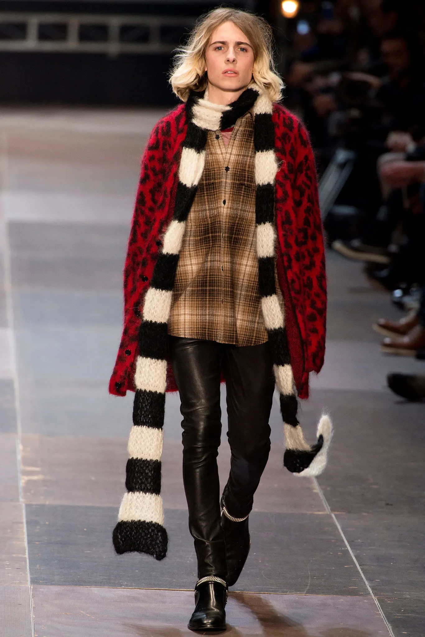 SAINT LAURENT FW2013 RUNWAY MOHAIR SCARF - Image 4
