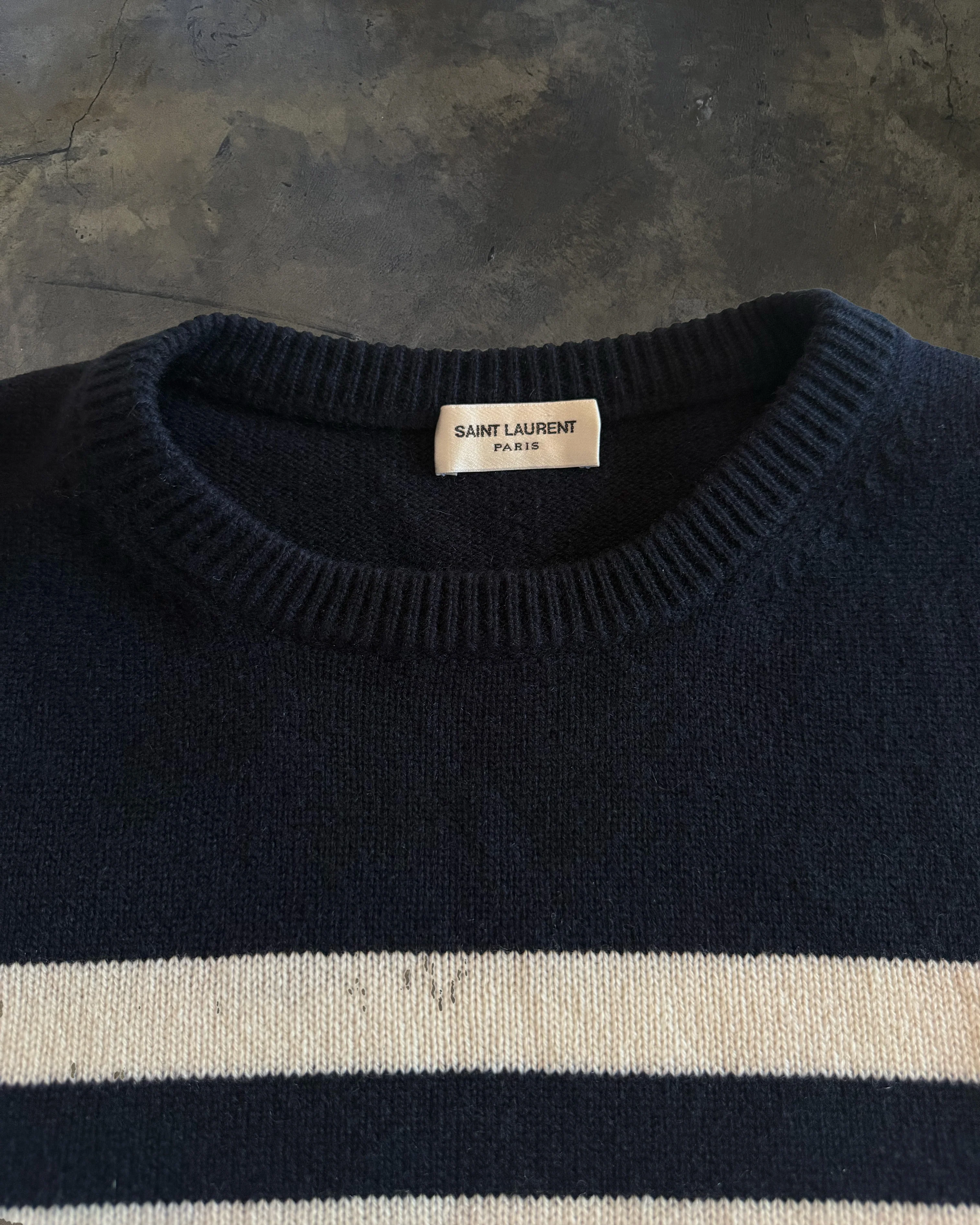SAINT LAURENT FW2015 STRIPED SWEATER - Image 3
