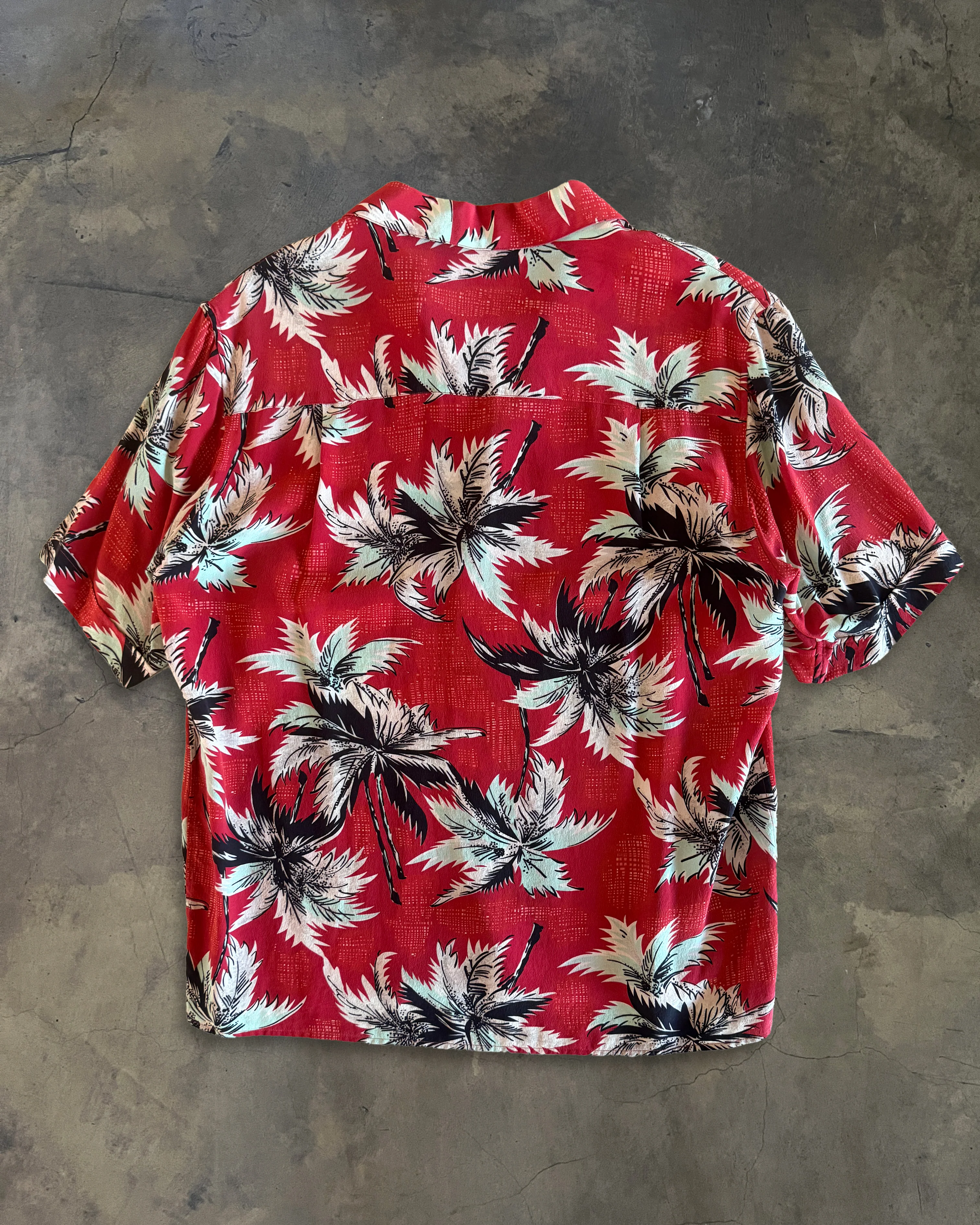 SAINT LAURENT SS2013 RED FLORAL SHIRT - Image 4