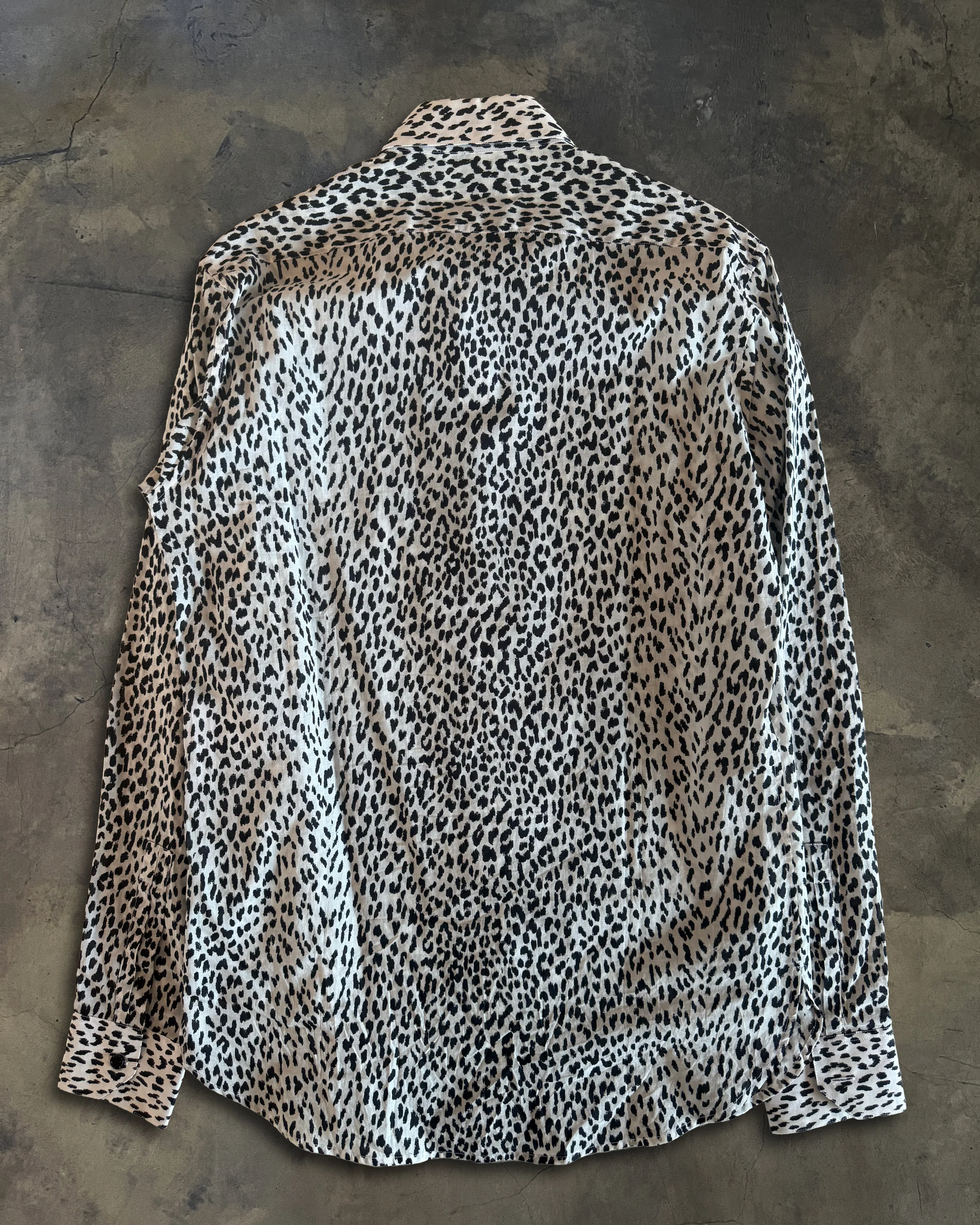 SAINT LAURENT SS2014 BABYCAT BUTTON UP - Image 4