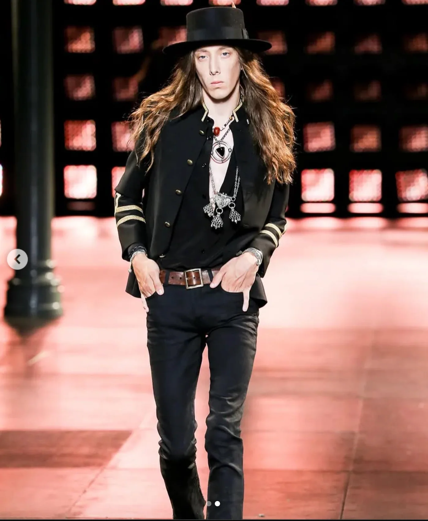 SAINT LAURENT SS2015 GOLDEN LINE CHINESE TUNIC JACKET - Image 6