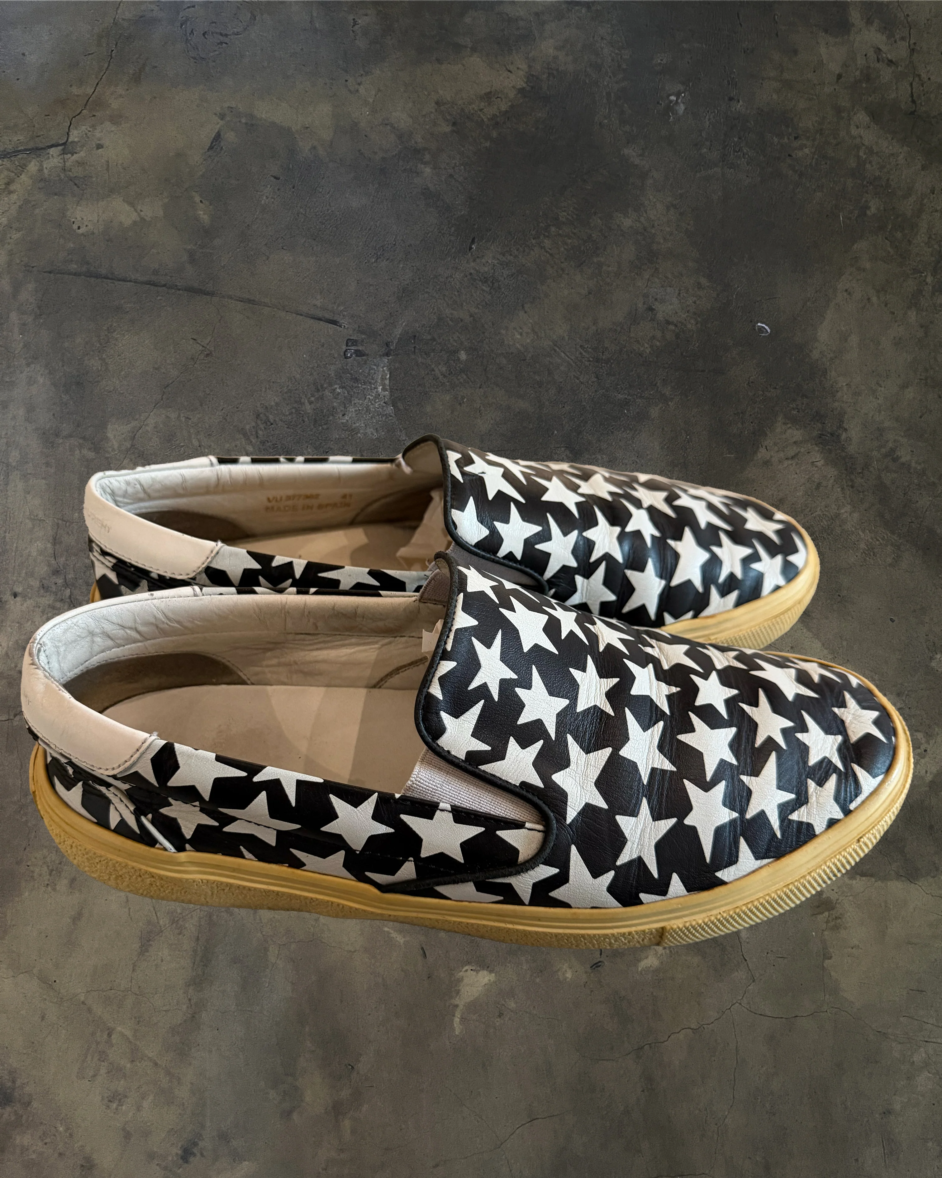 SAINT LAURENT STAR SLIP ON SNEAKER - Image 4