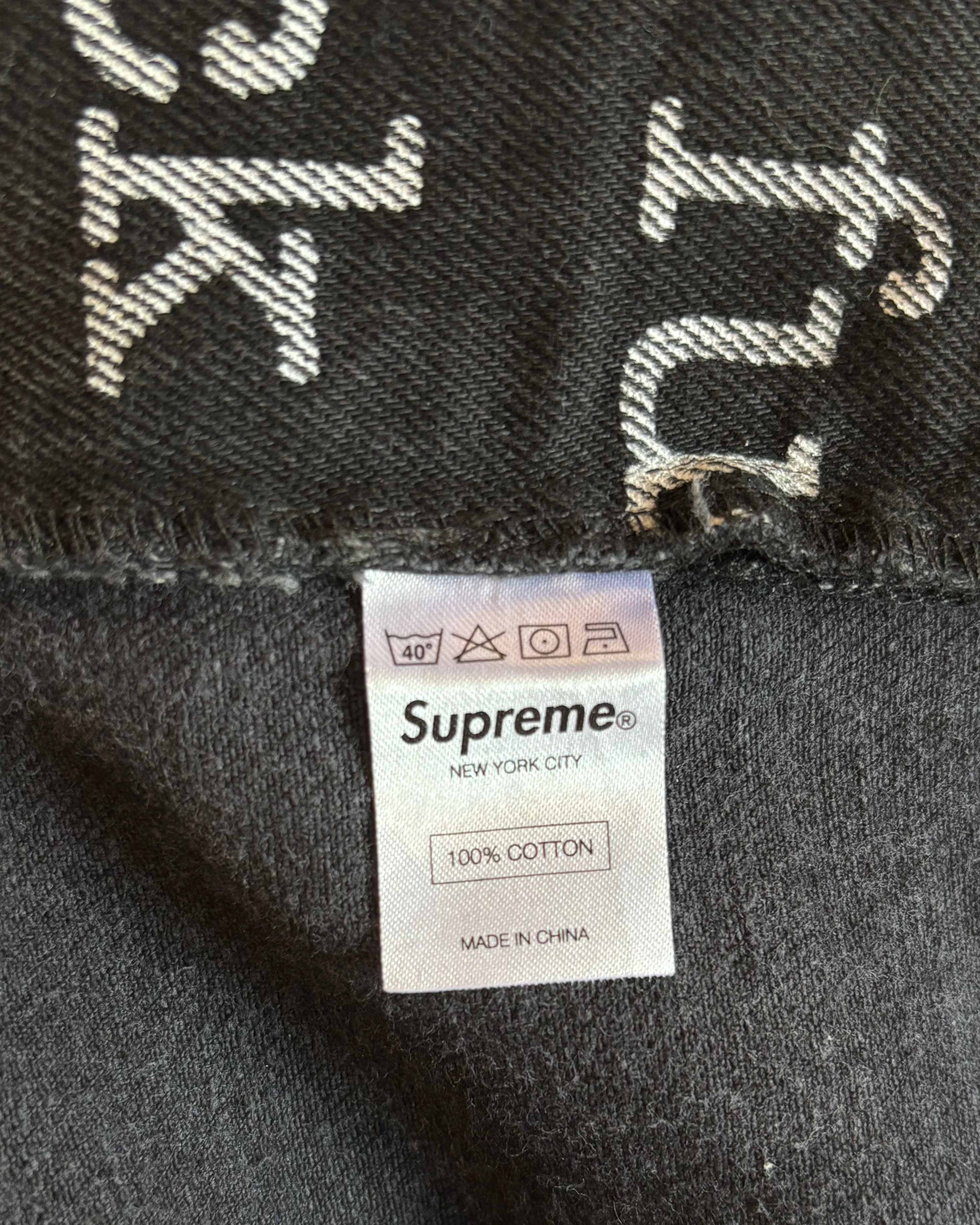 SUPREME SS2013 FUCK DENIM SHORTS - Image 7