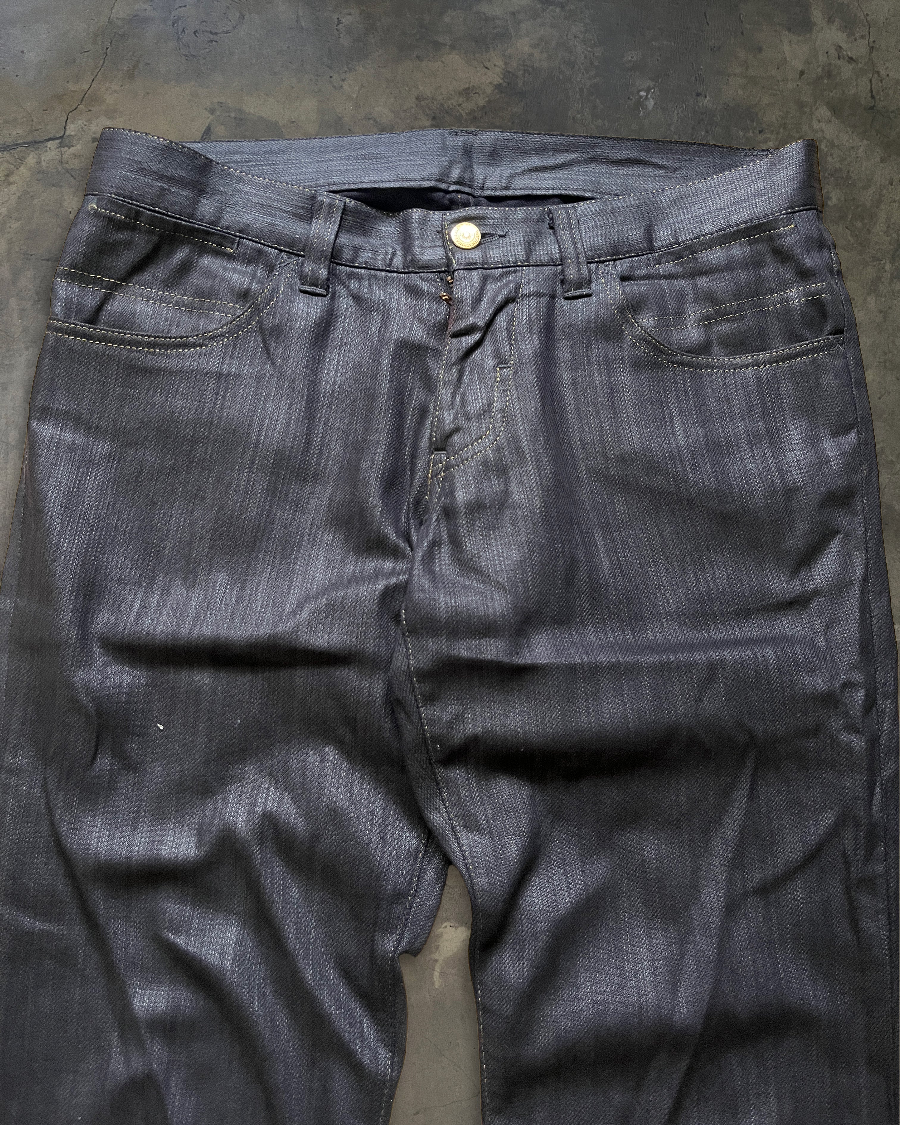 TORNADO MART BLACK WAXED DENIM - Image 2