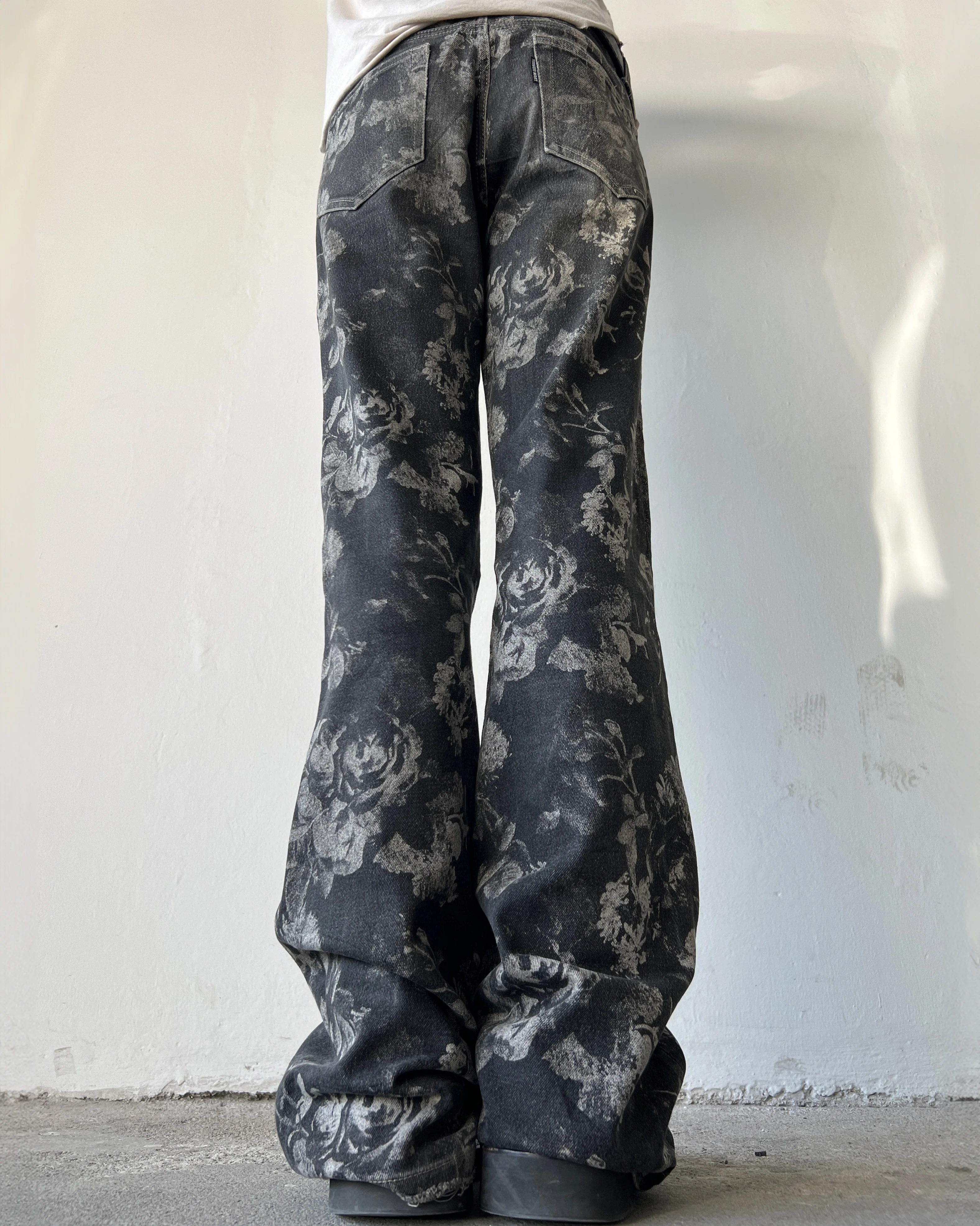 TORNADO MART FLORAL LASER ENGRAVED DENIM - Image 9