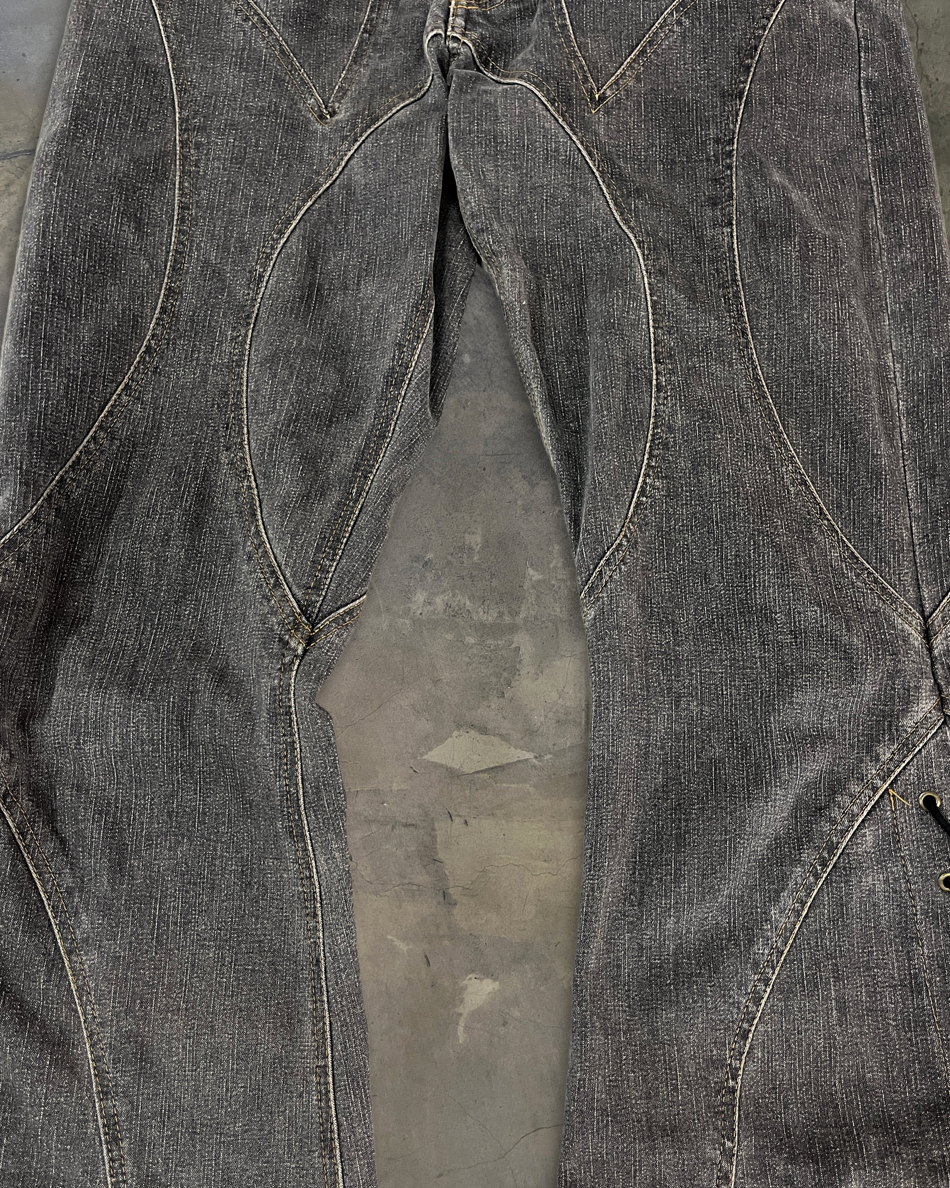 TORNADO MART LACED FLARE DENIM - Image 3